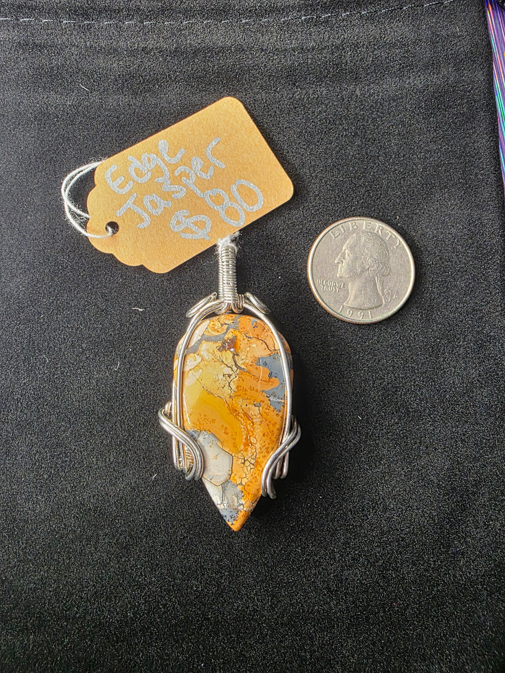 Eagle Eye Jasper Pendant