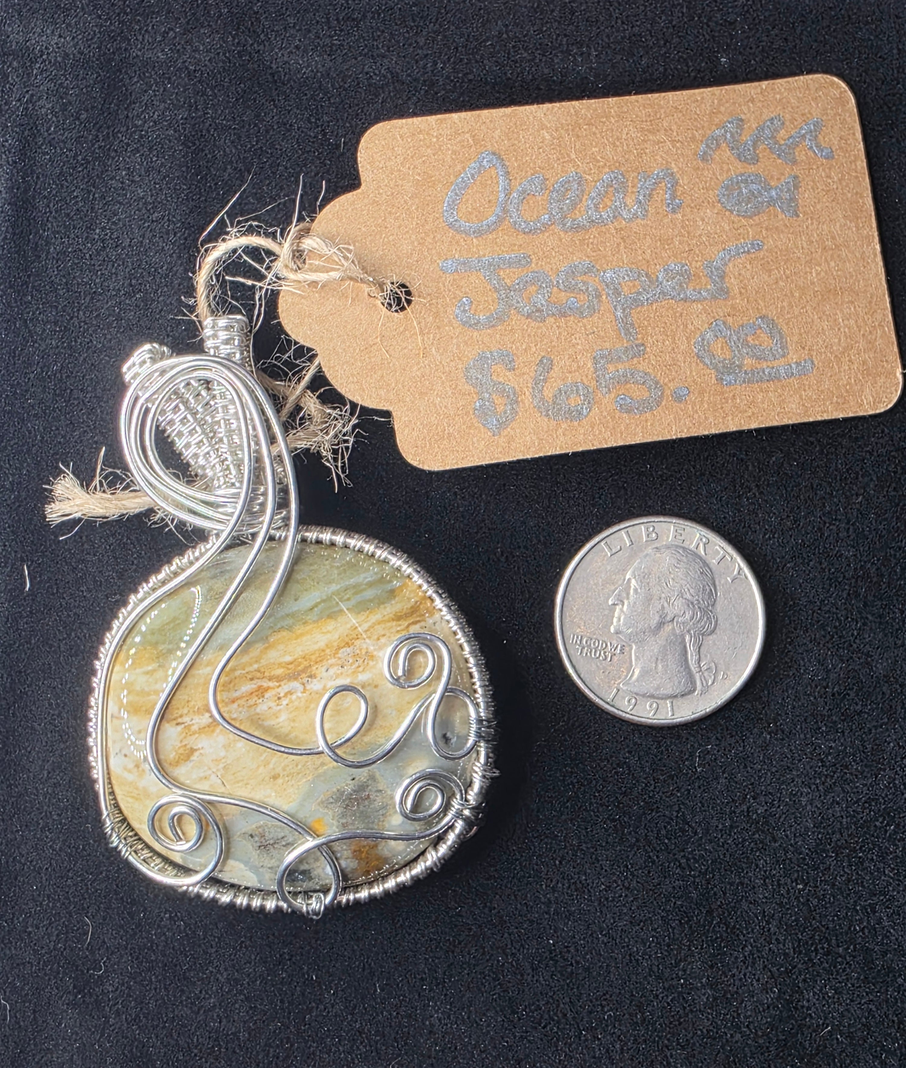 Ocean Jasper Pendant