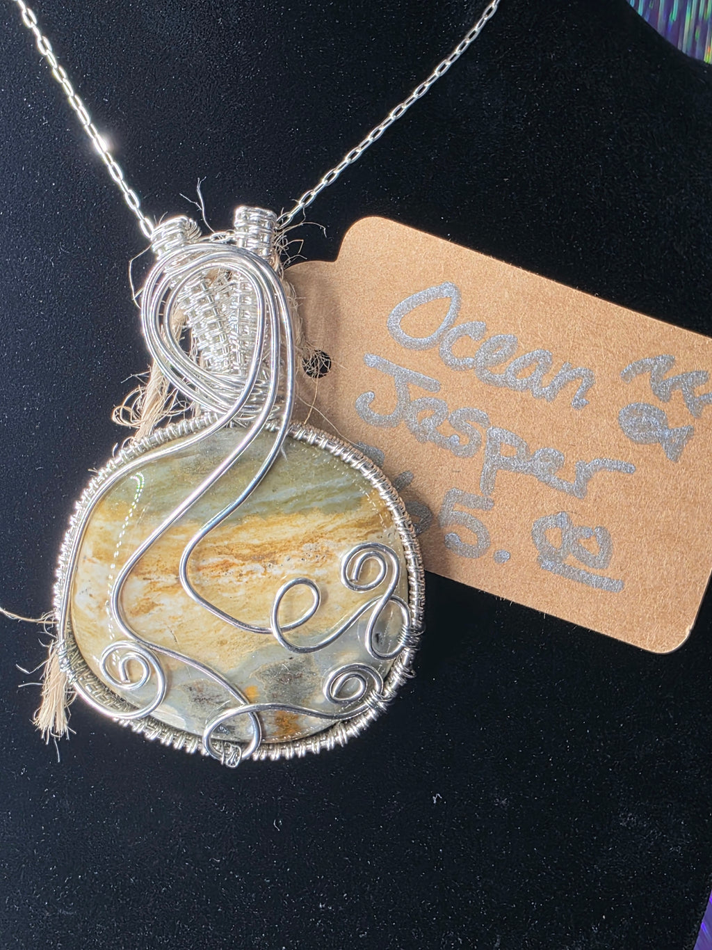 Ocean Jasper Pendant
