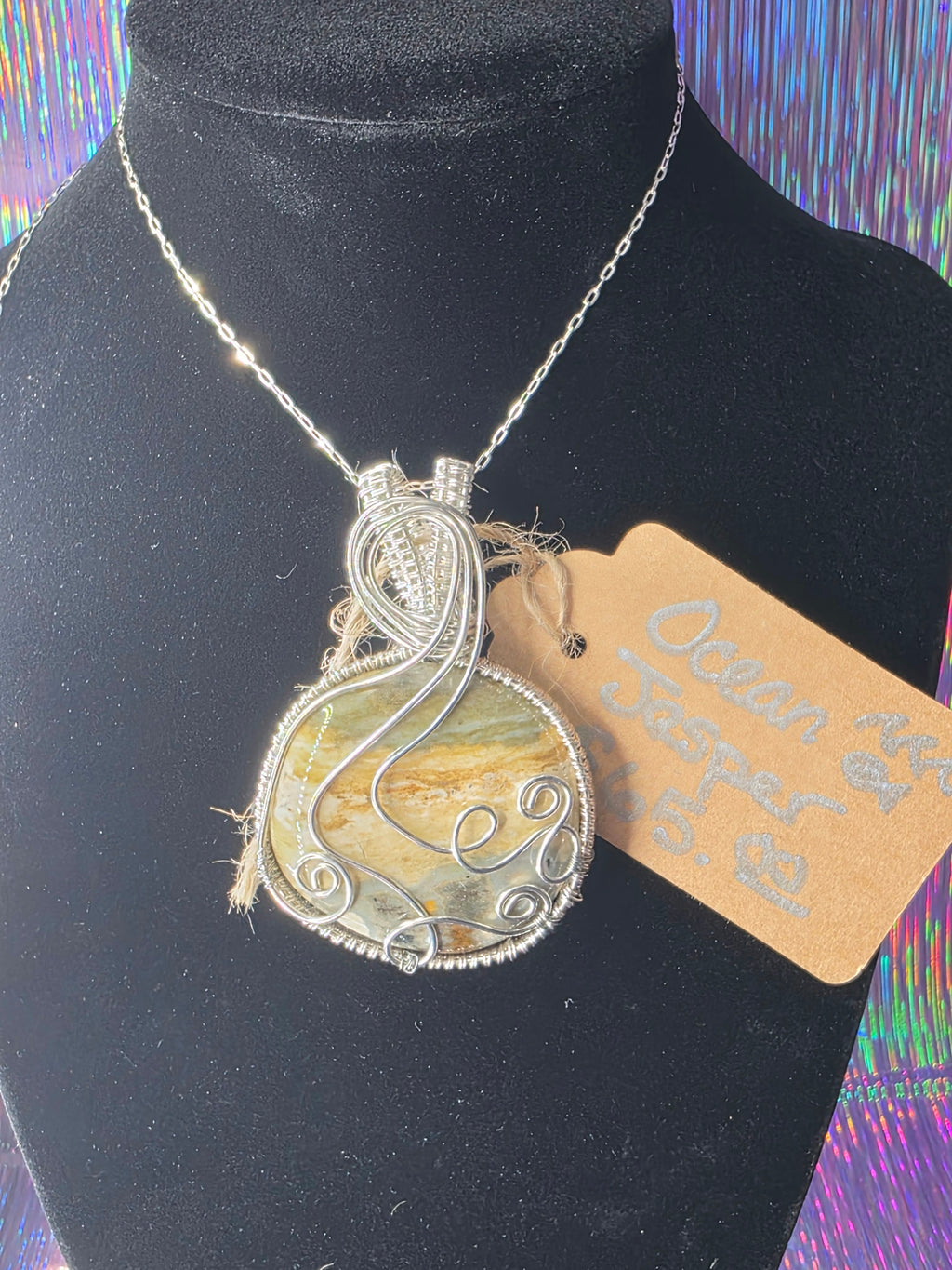 Ocean Jasper Pendant