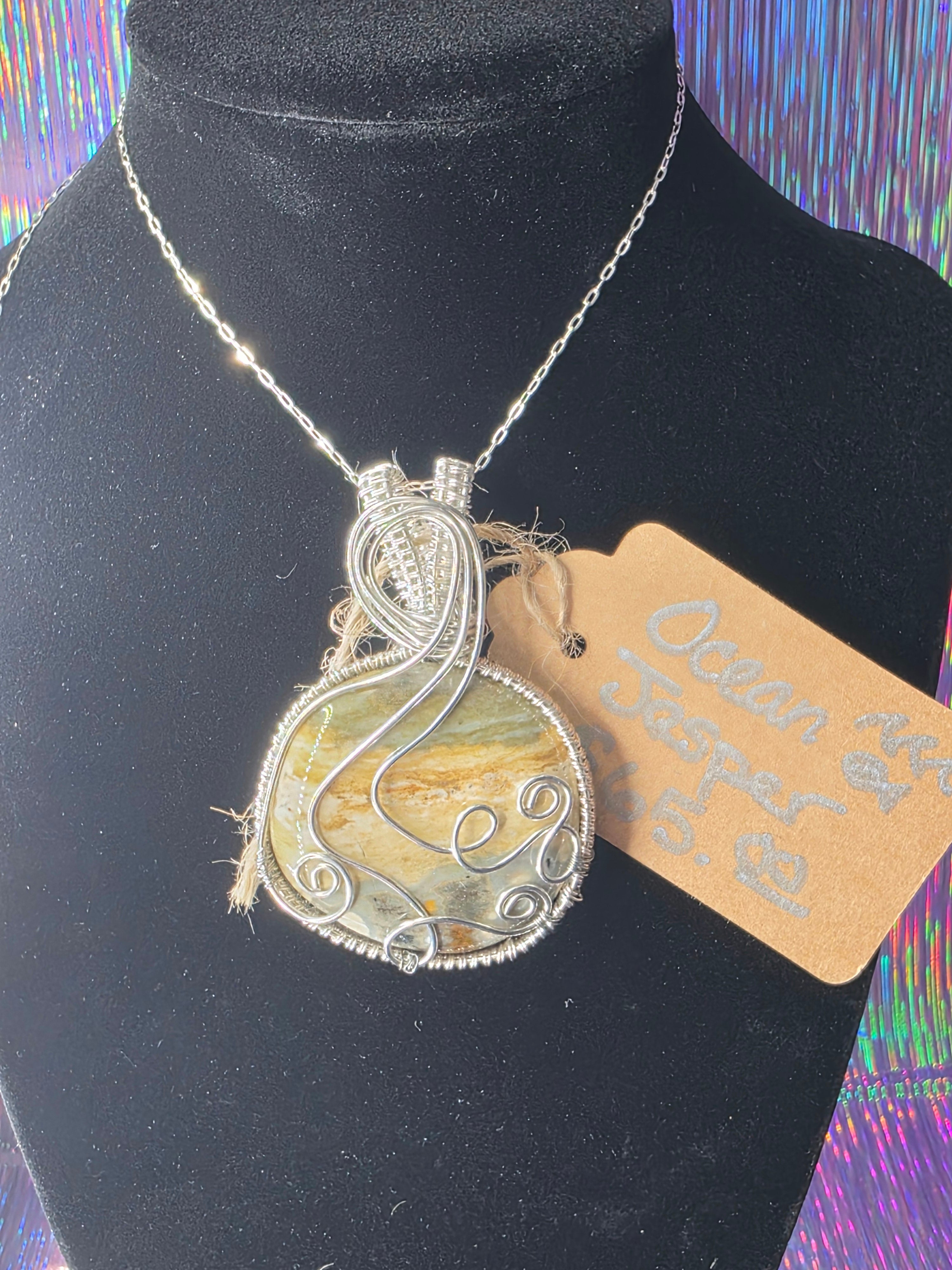 Ocean Jasper Pendant