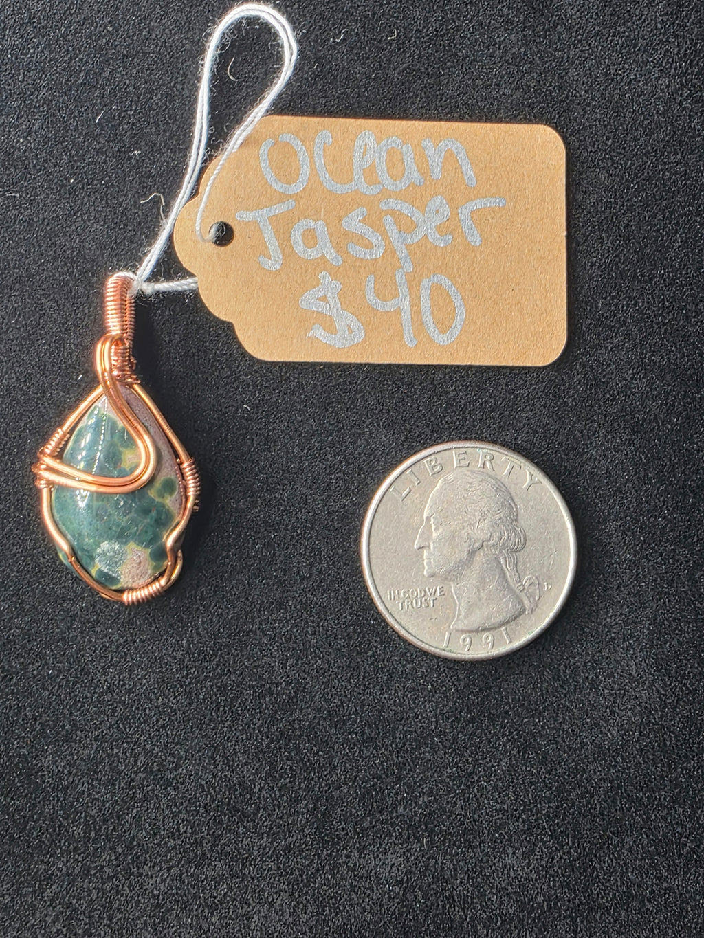 Ocean Jasper Mini Pendant