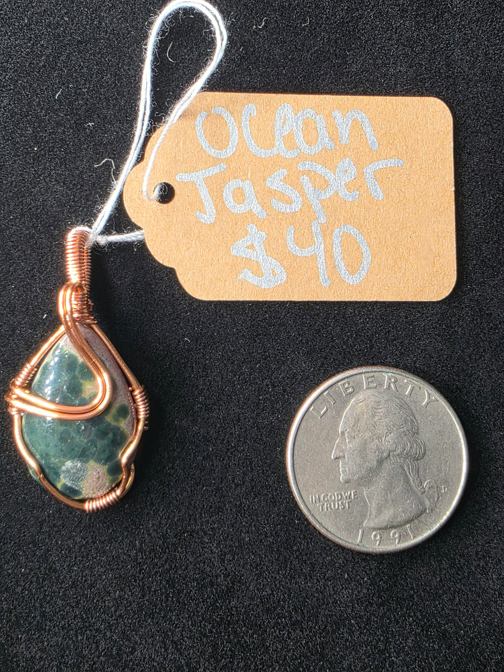 Ocean Jasper Mini Pendant