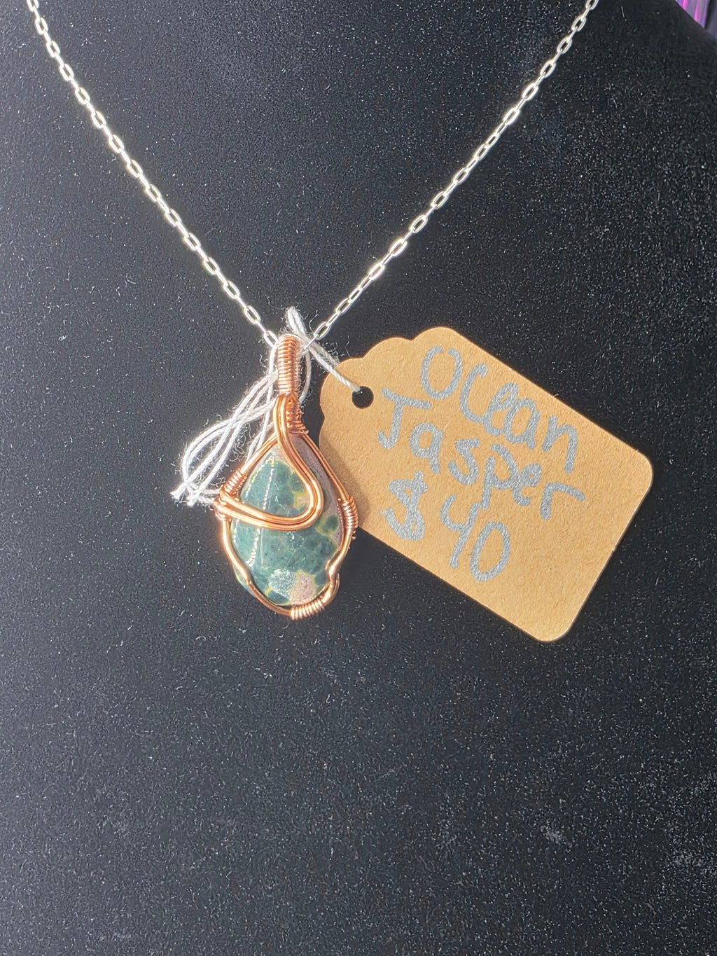 Ocean Jasper Mini Pendant