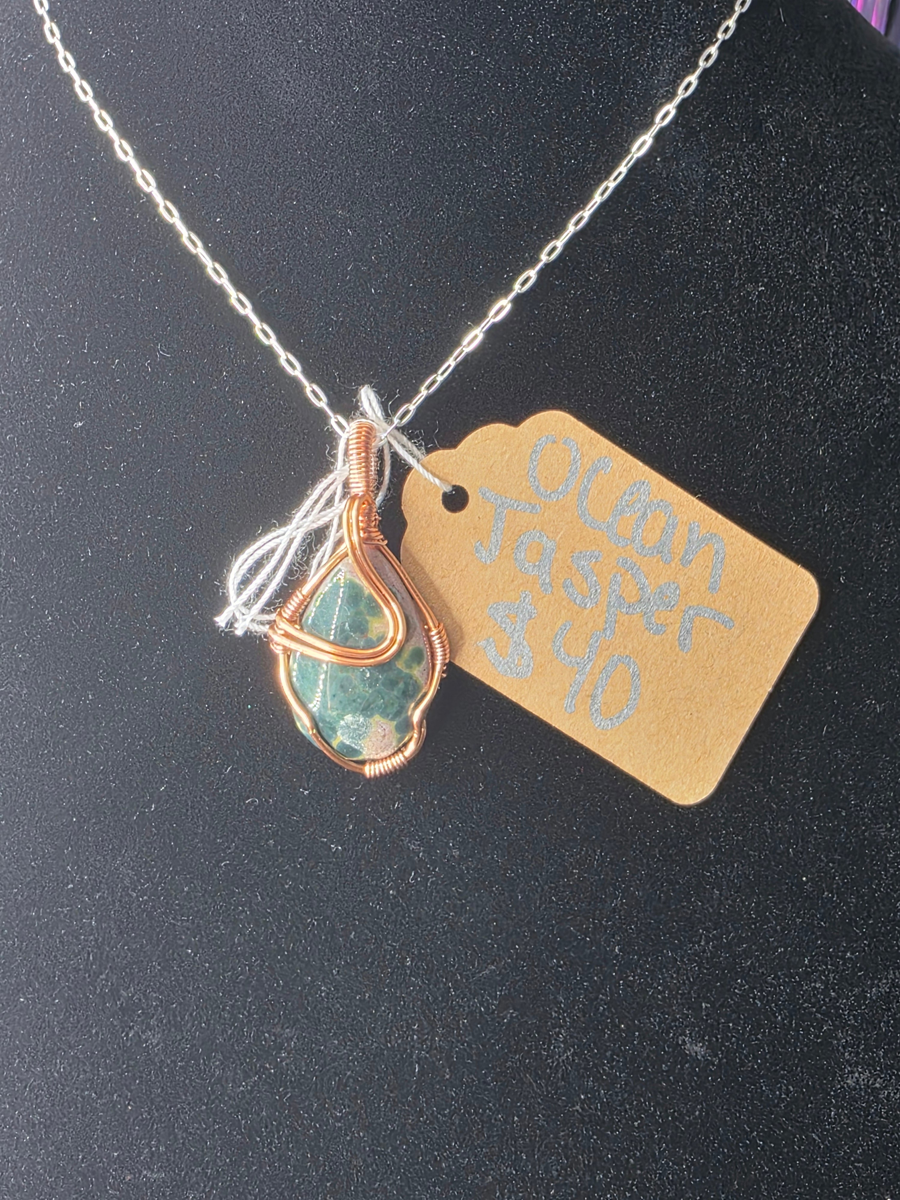 Ocean Jasper Mini Pendant