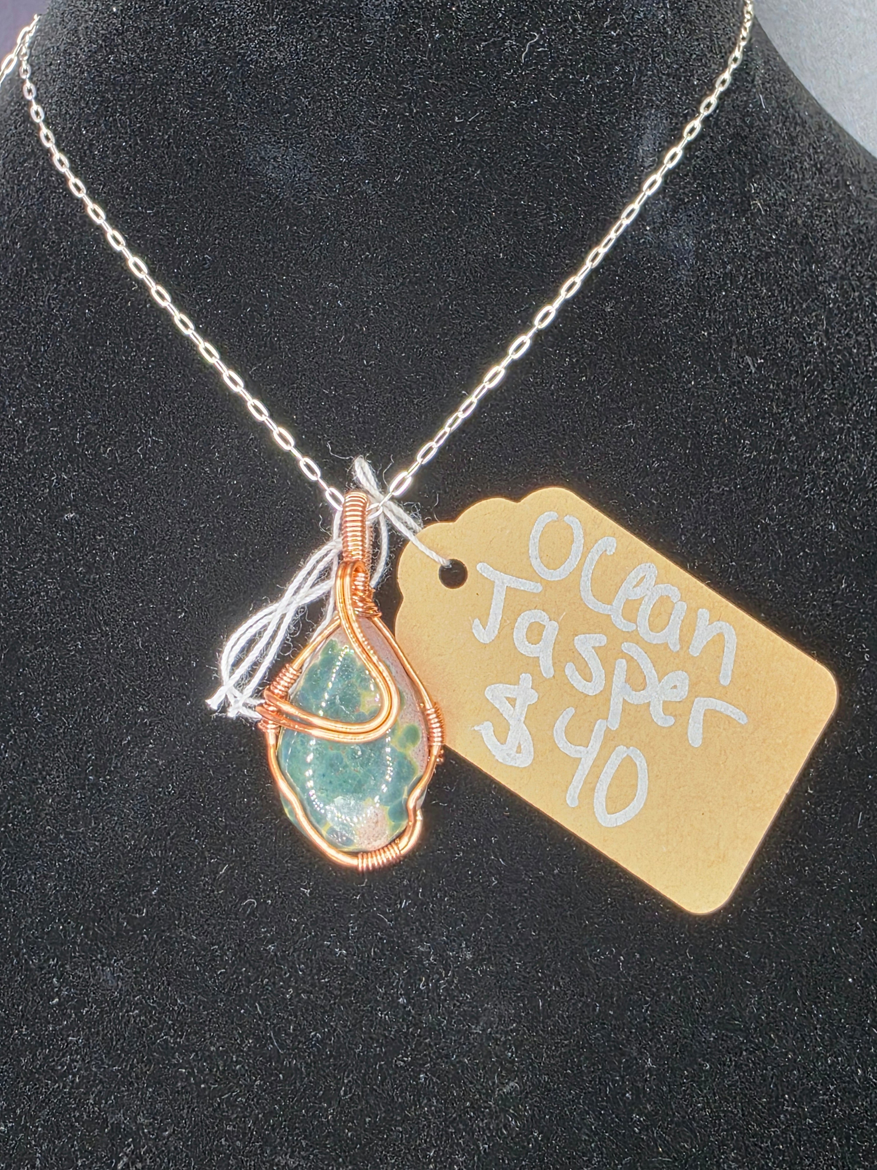 Ocean Jasper Mini Pendant