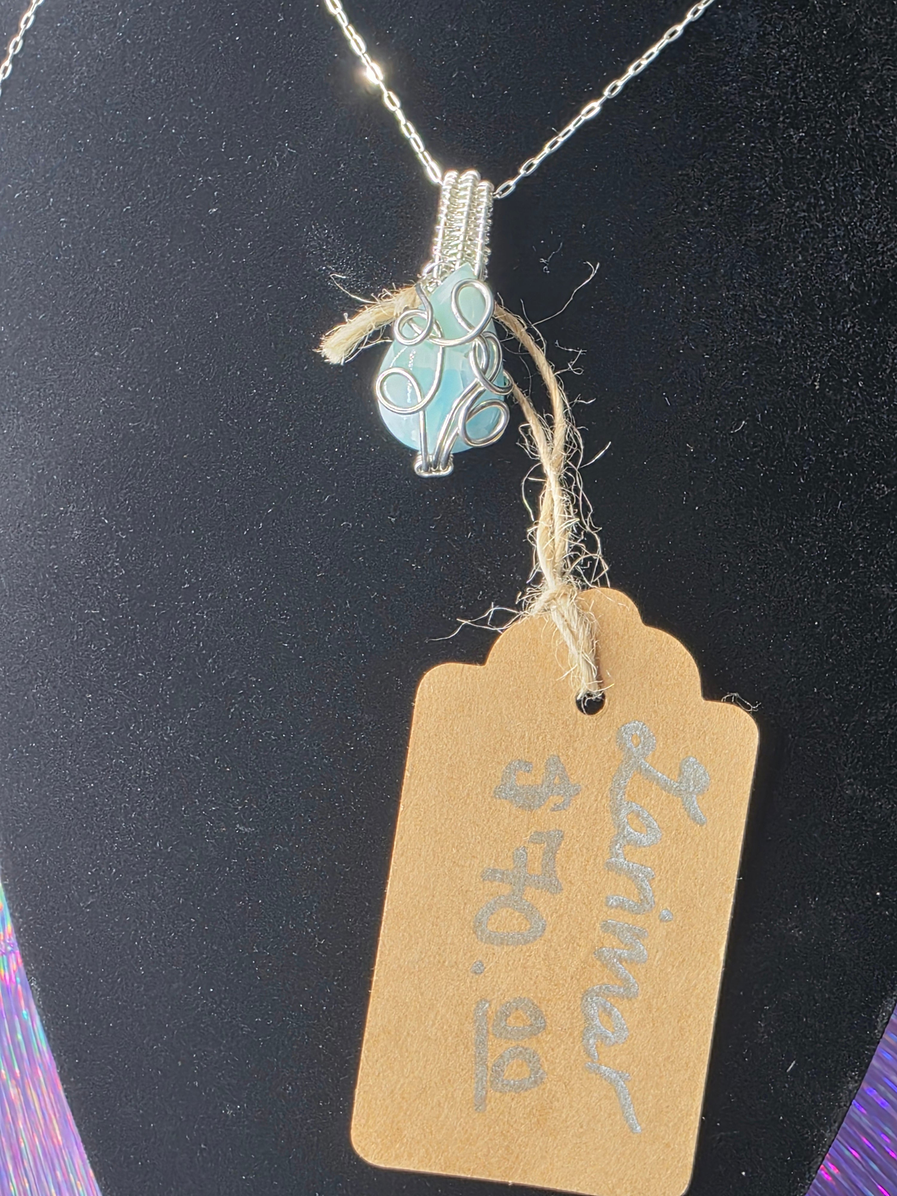 Larimar Mini Pendant