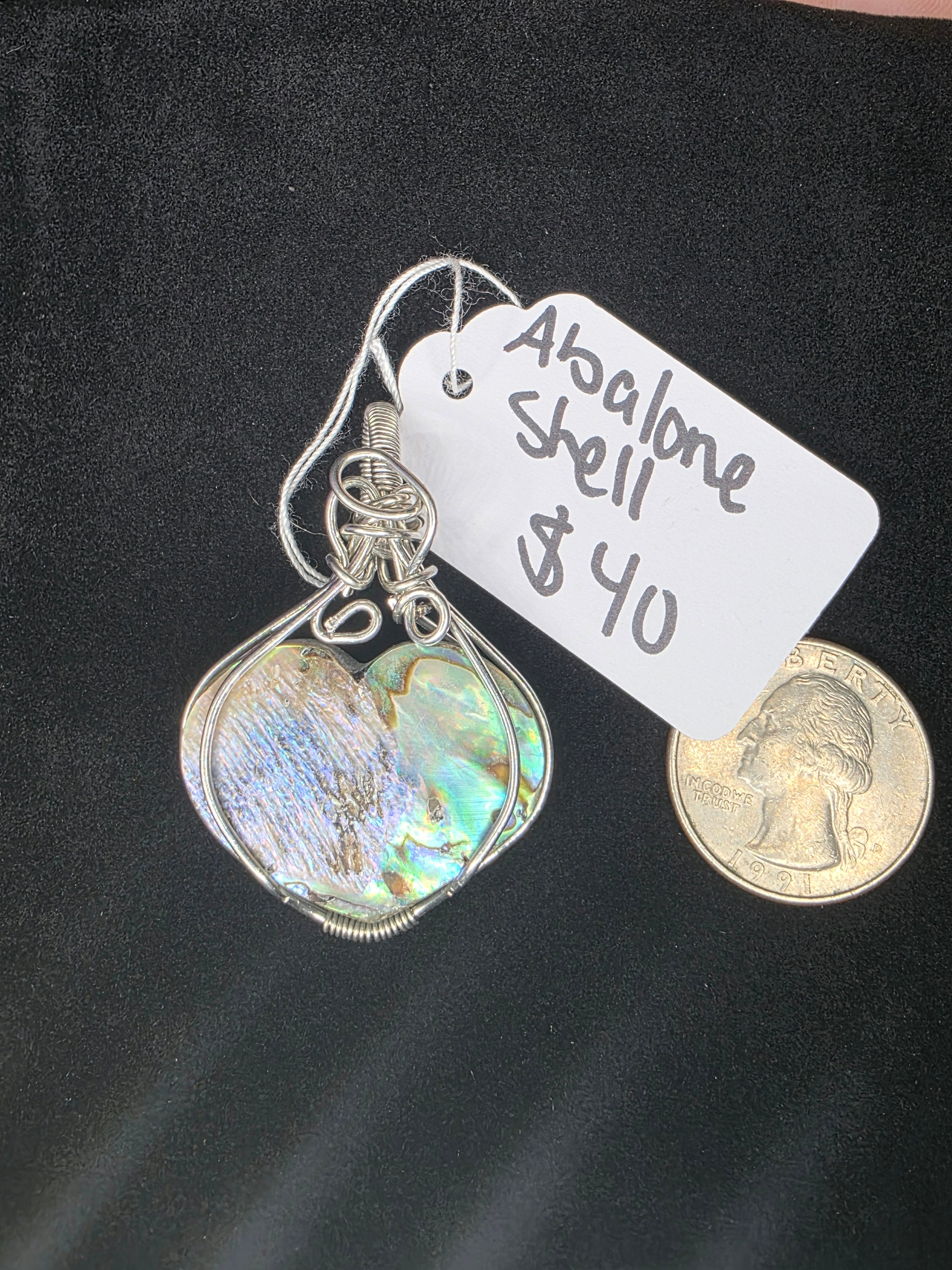 Abalone Shell Pendant