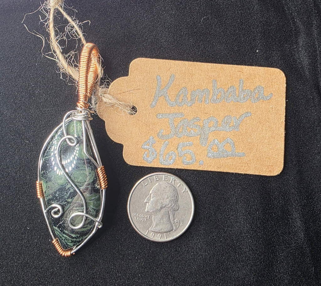 Kambaba Jasper Pendant