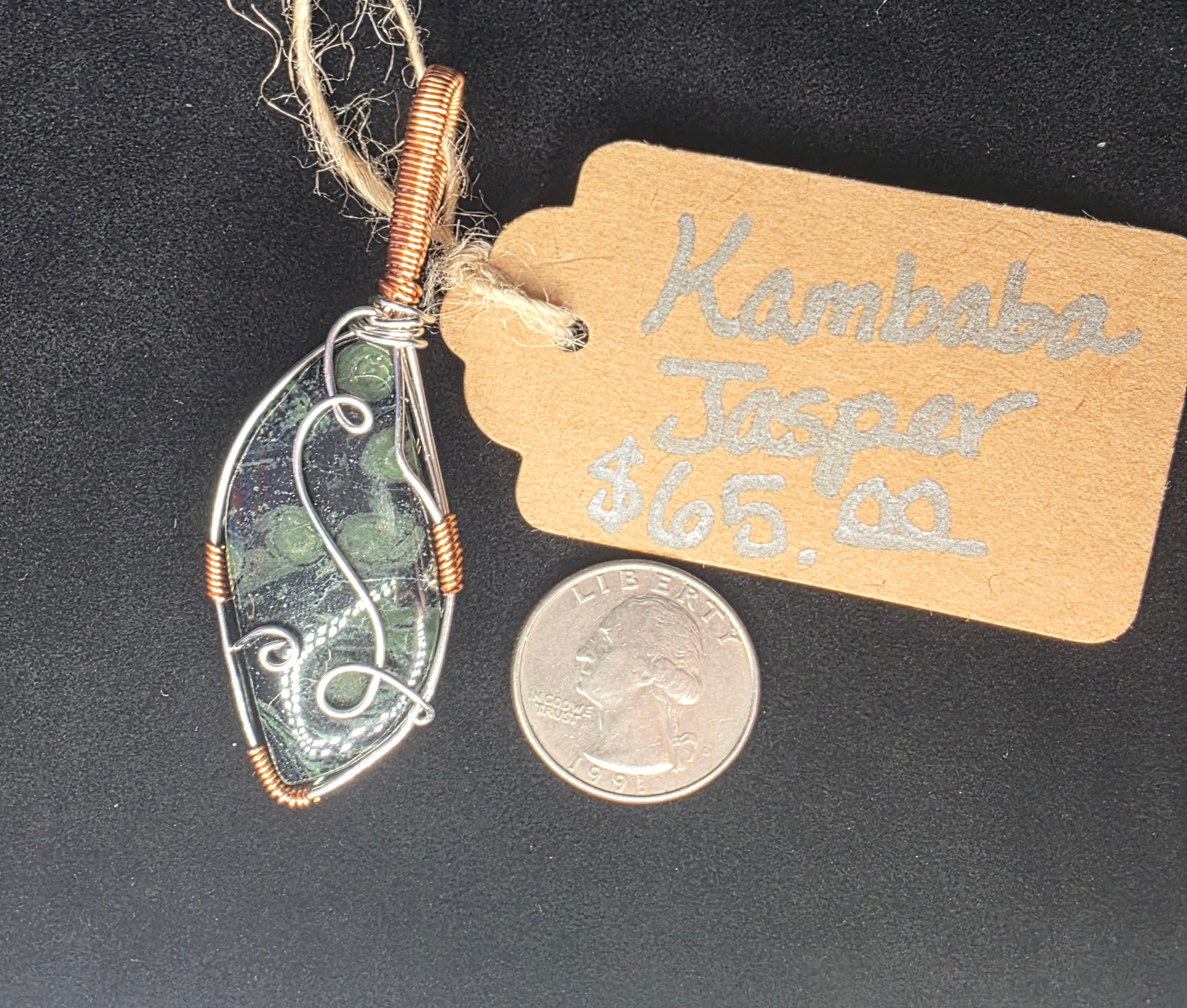 Kambaba Jasper Pendant