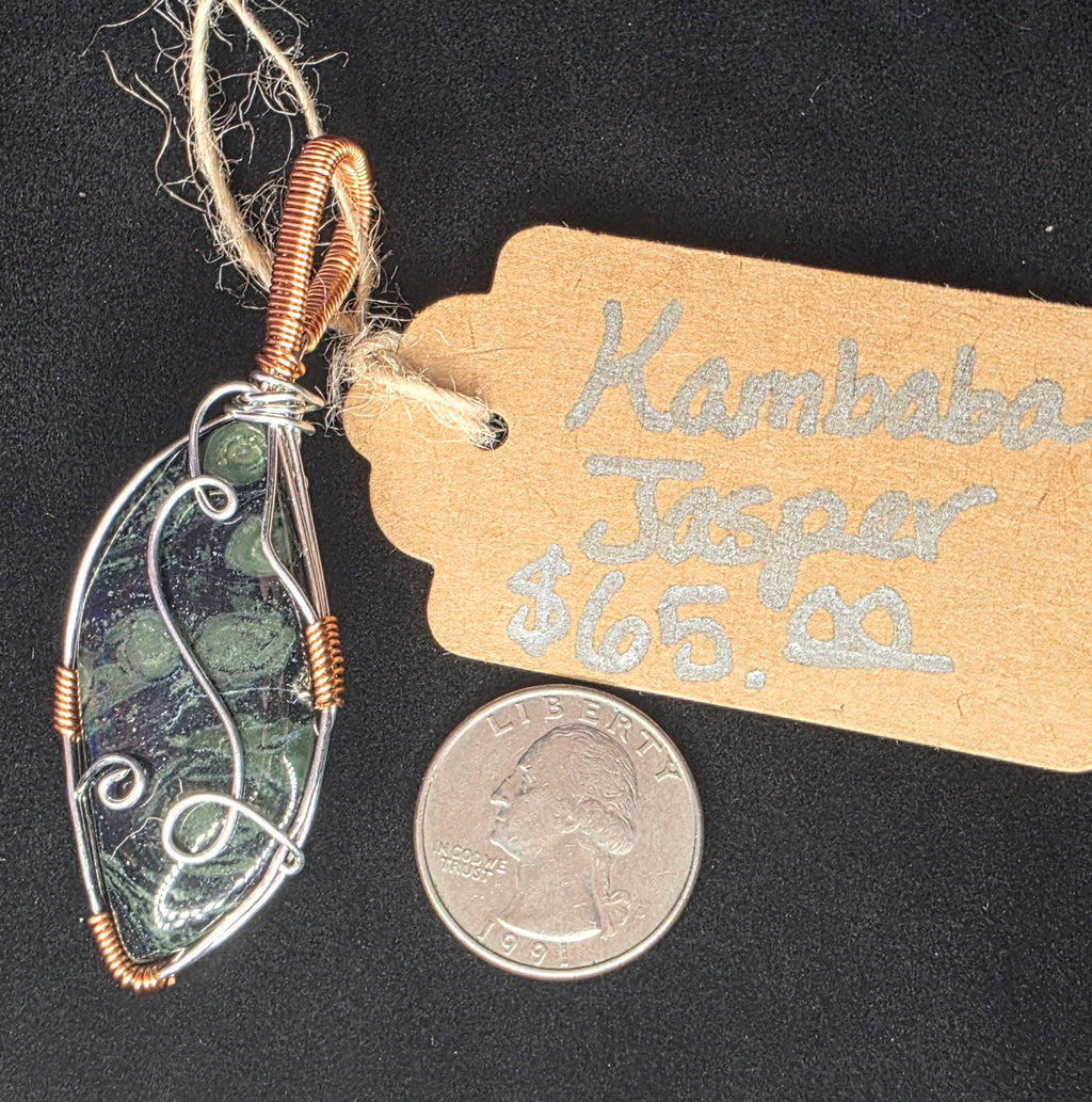 Kambaba Jasper Pendant