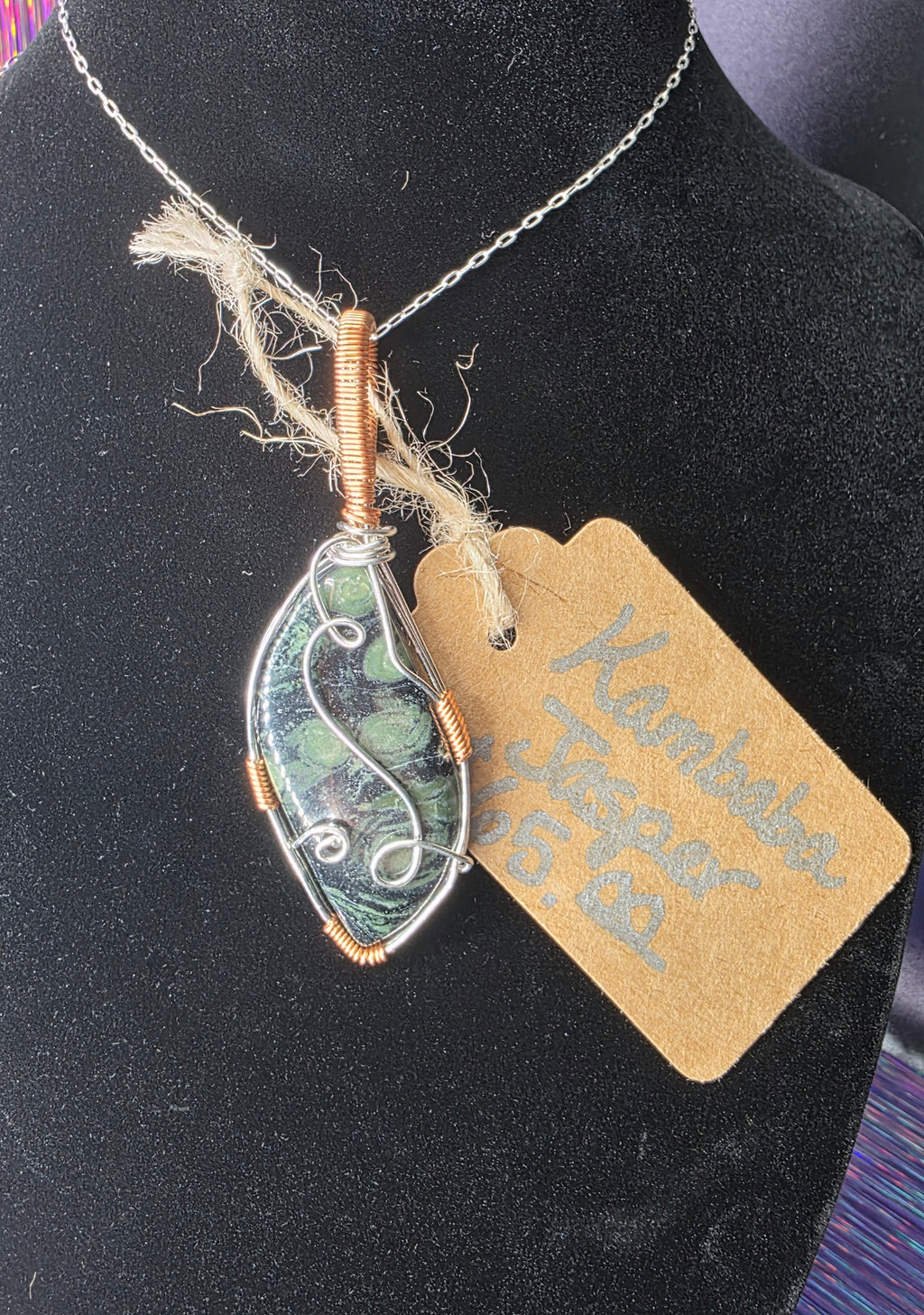 Kambaba Jasper Pendant