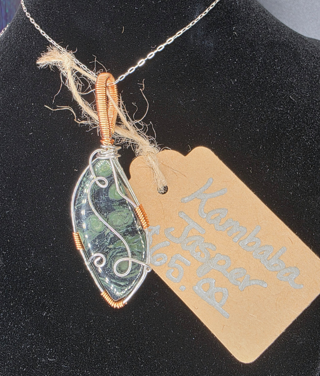 Kambaba Jasper Pendant