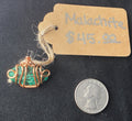 Malachite Marquis Freeform Pendant