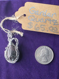 Garden Quartz Teardrop Pendant