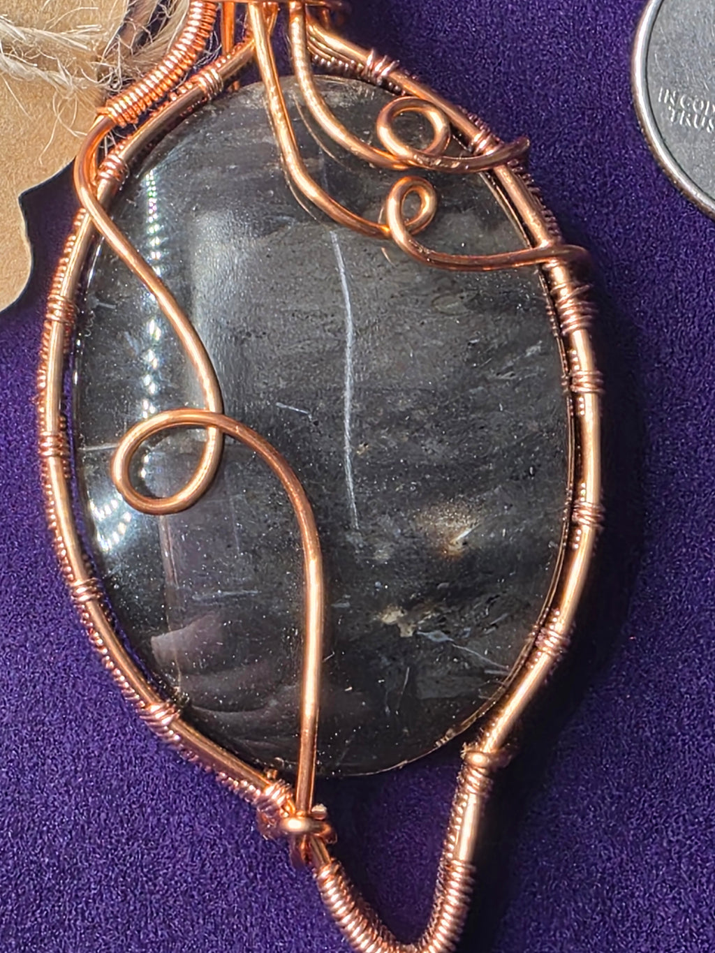 Yemeni Jasper Oval Pendant