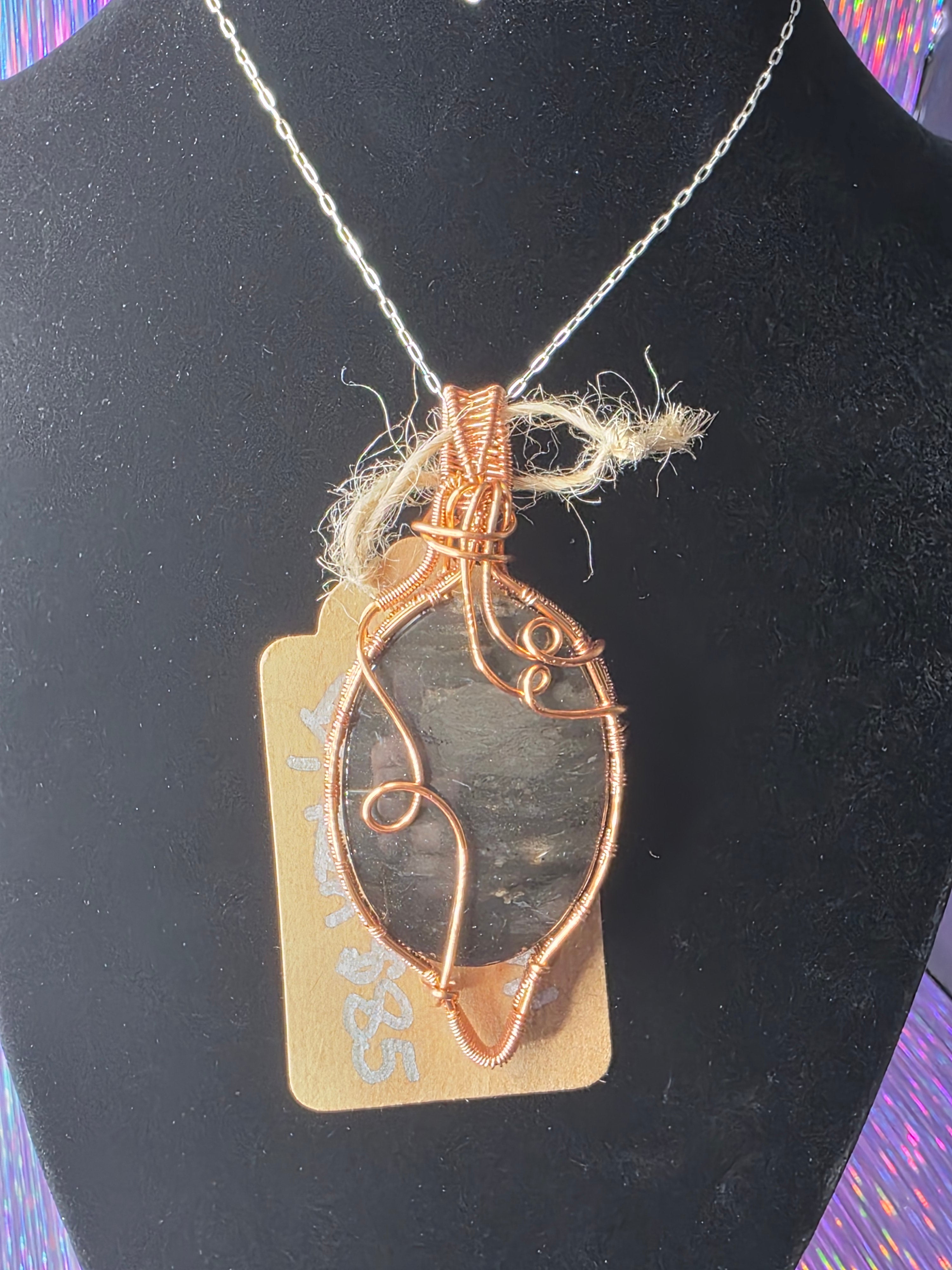 Yemeni Jasper Oval Pendant