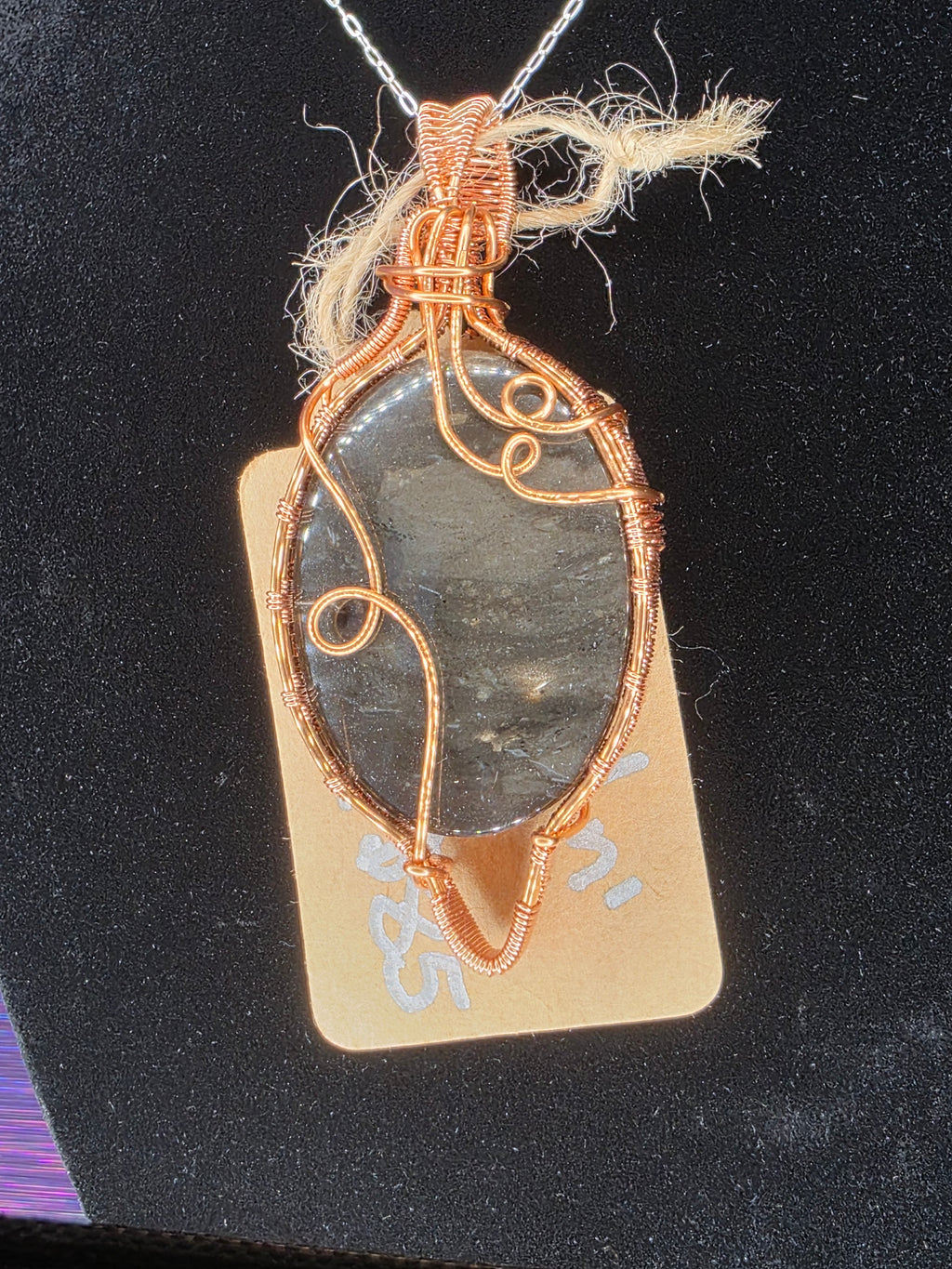 Yemeni Jasper Oval Pendant