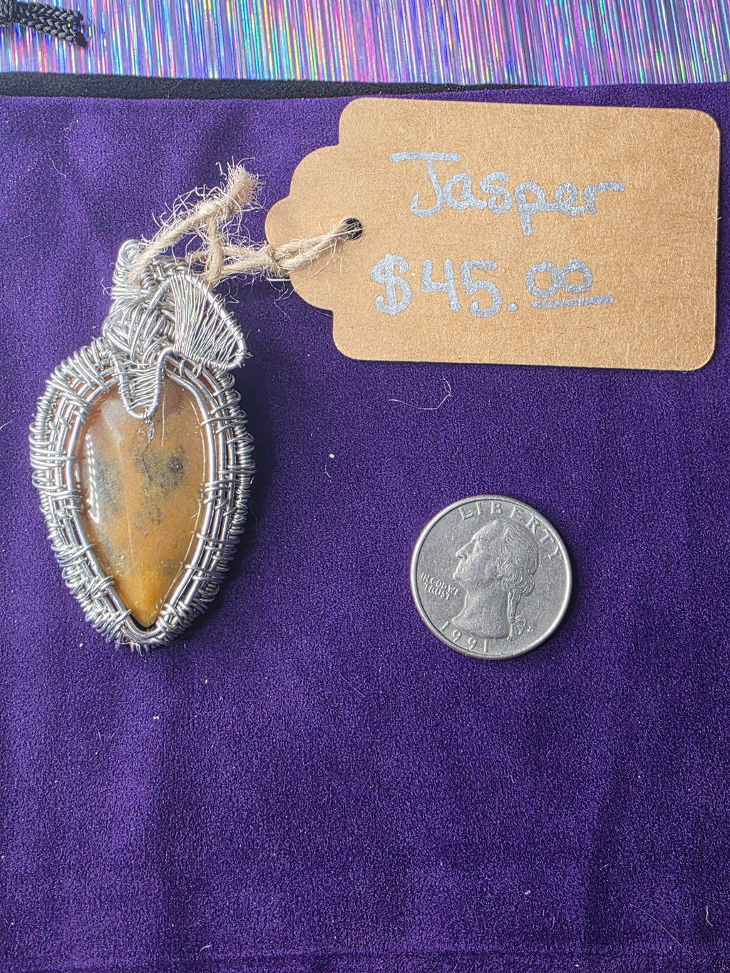 Jasper Pendant