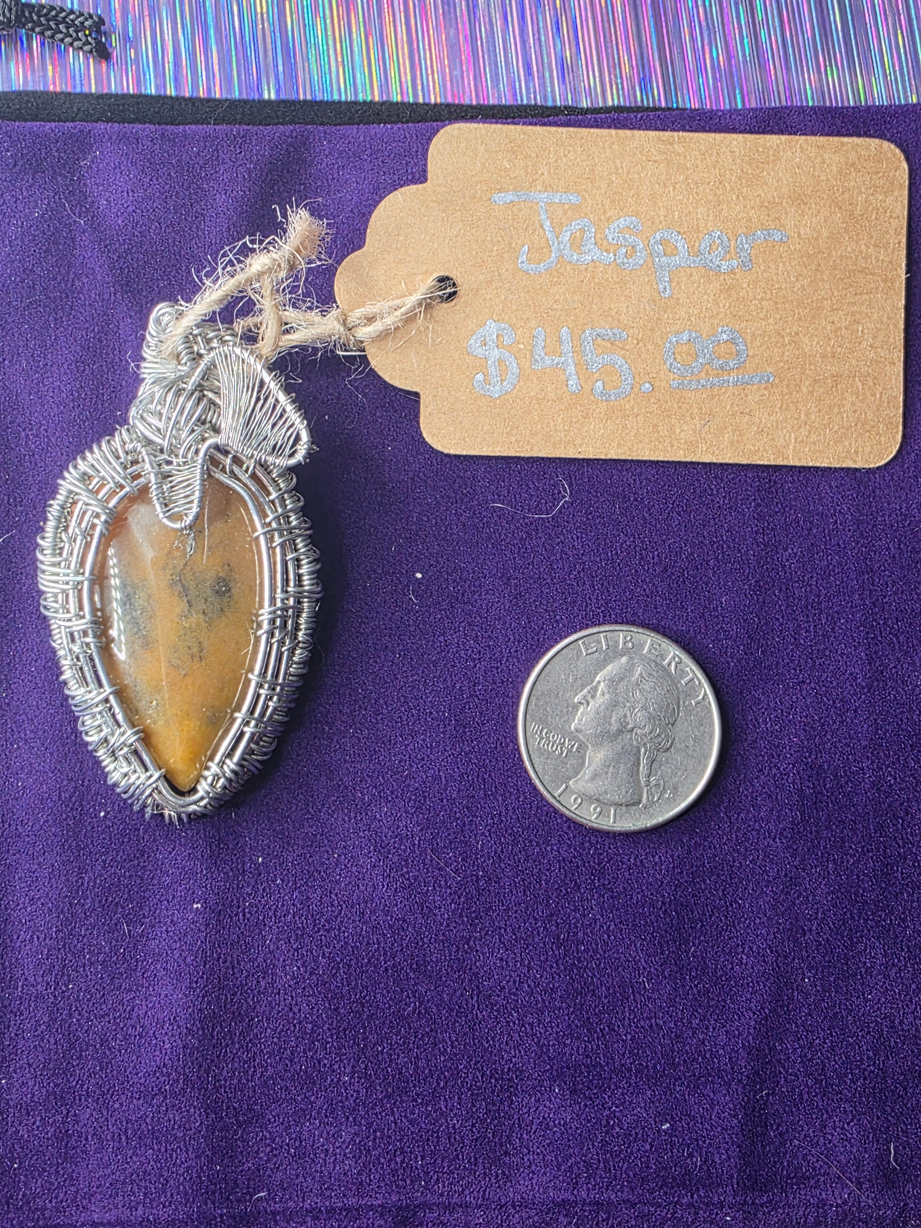 Jasper Pendant