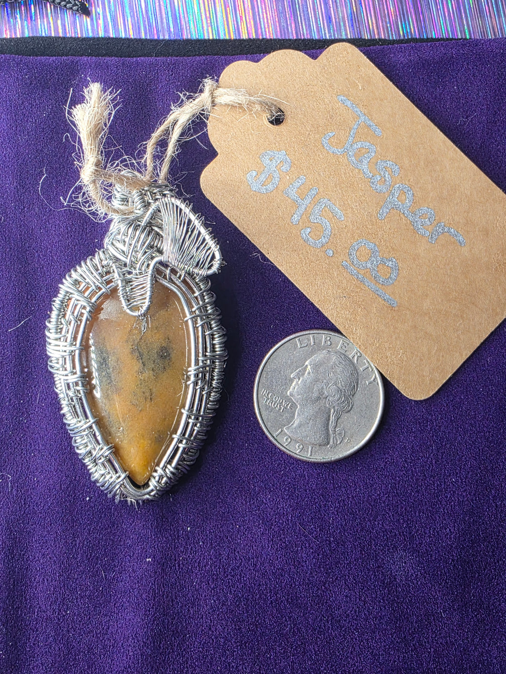 Jasper Pendant