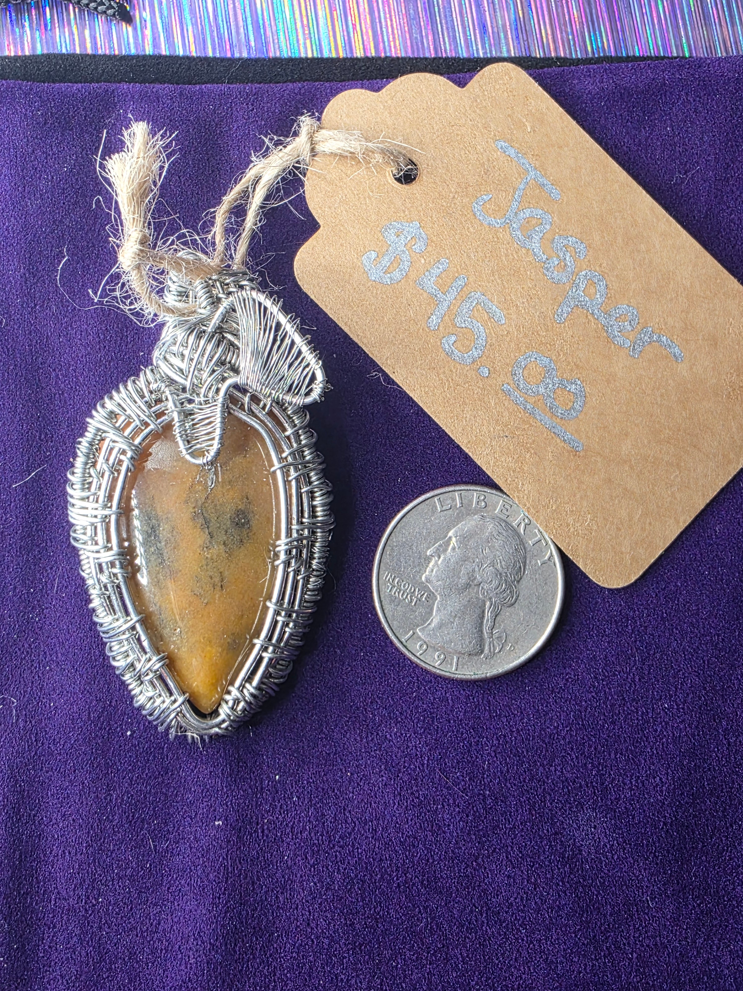 Jasper Pendant