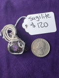 Sugilite Freeform Pendant