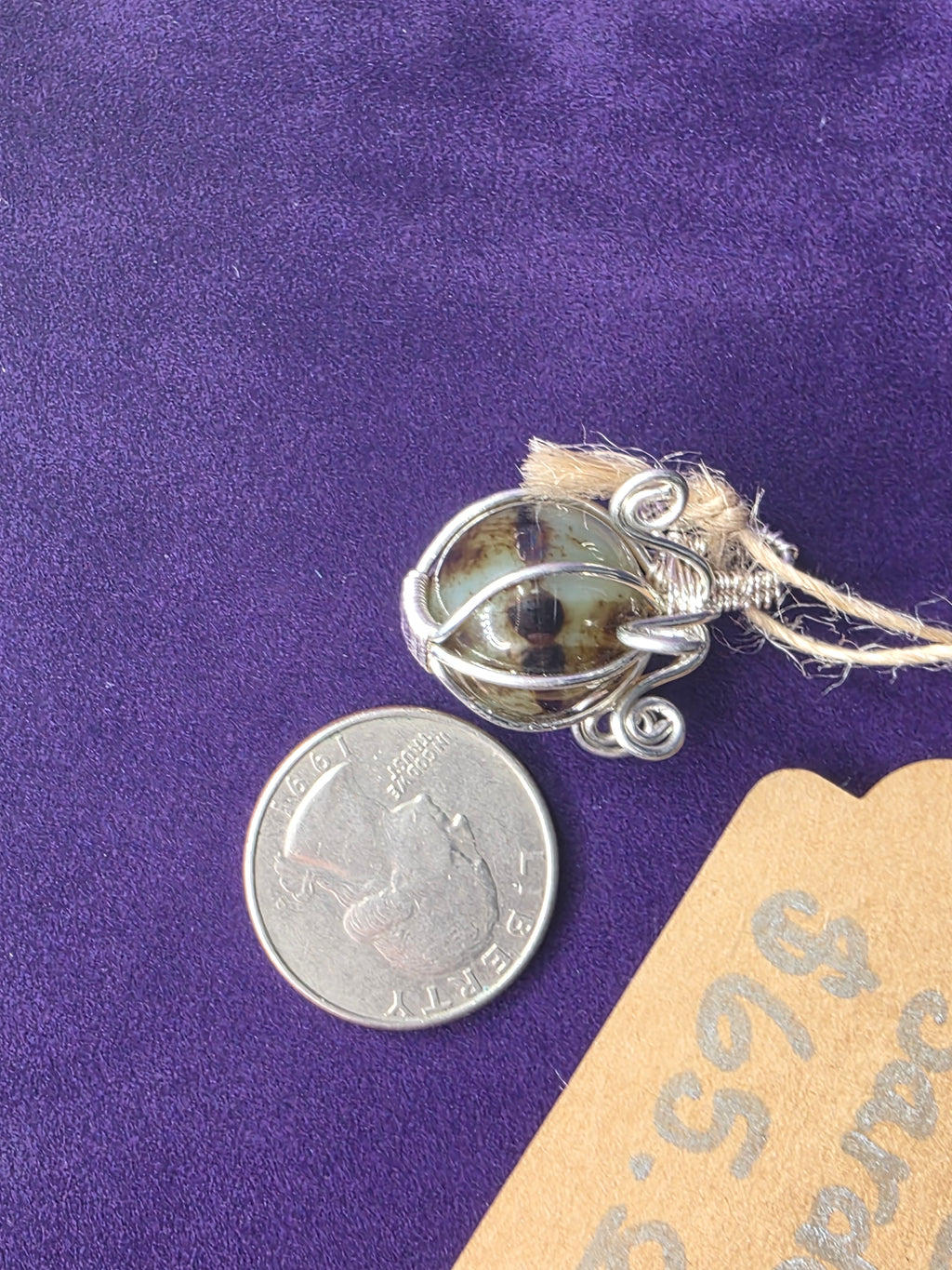 Green Sardonyx Mini Sphere Pendant