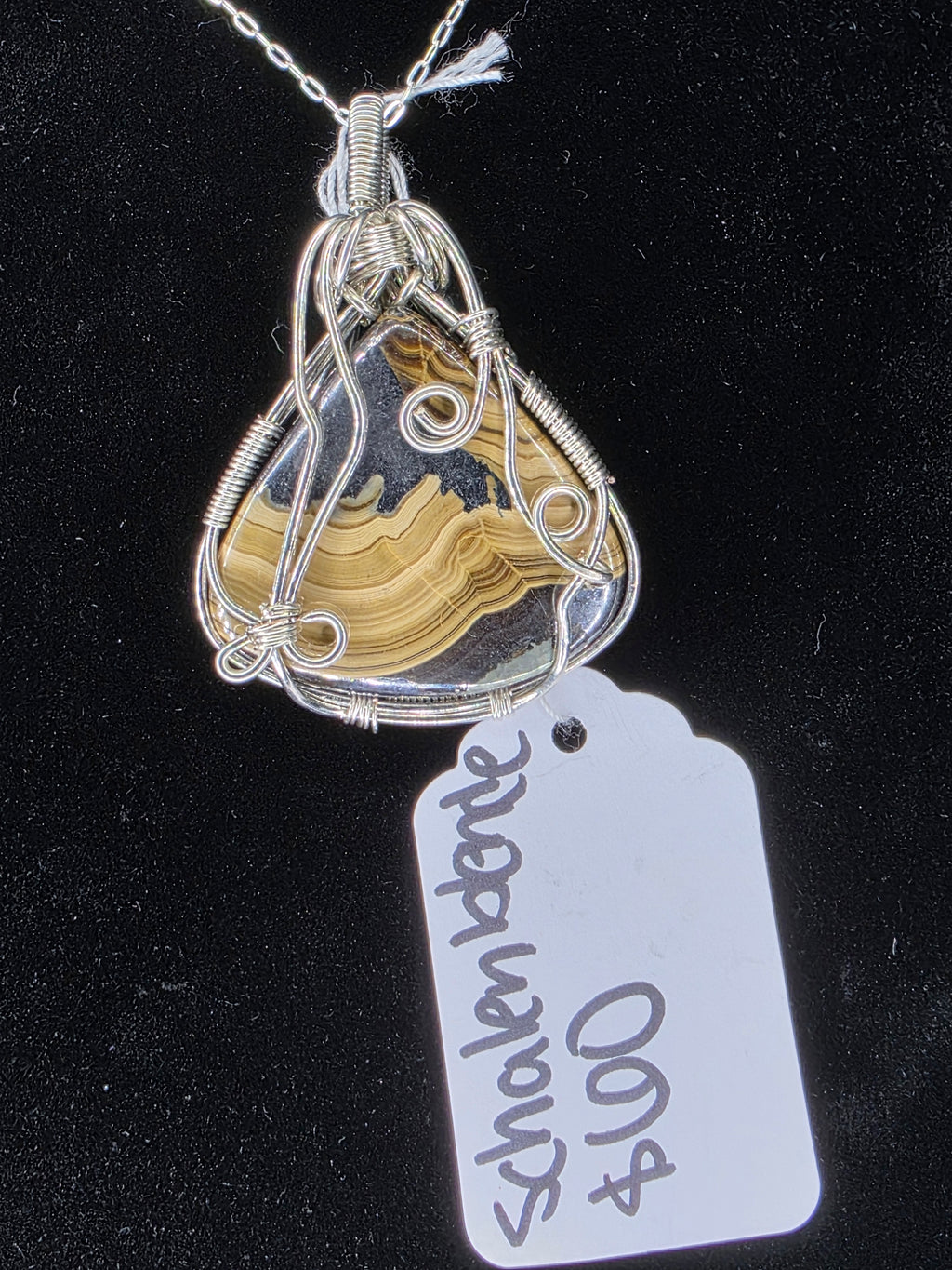 Schalenblende Wide Teardrop Pendant