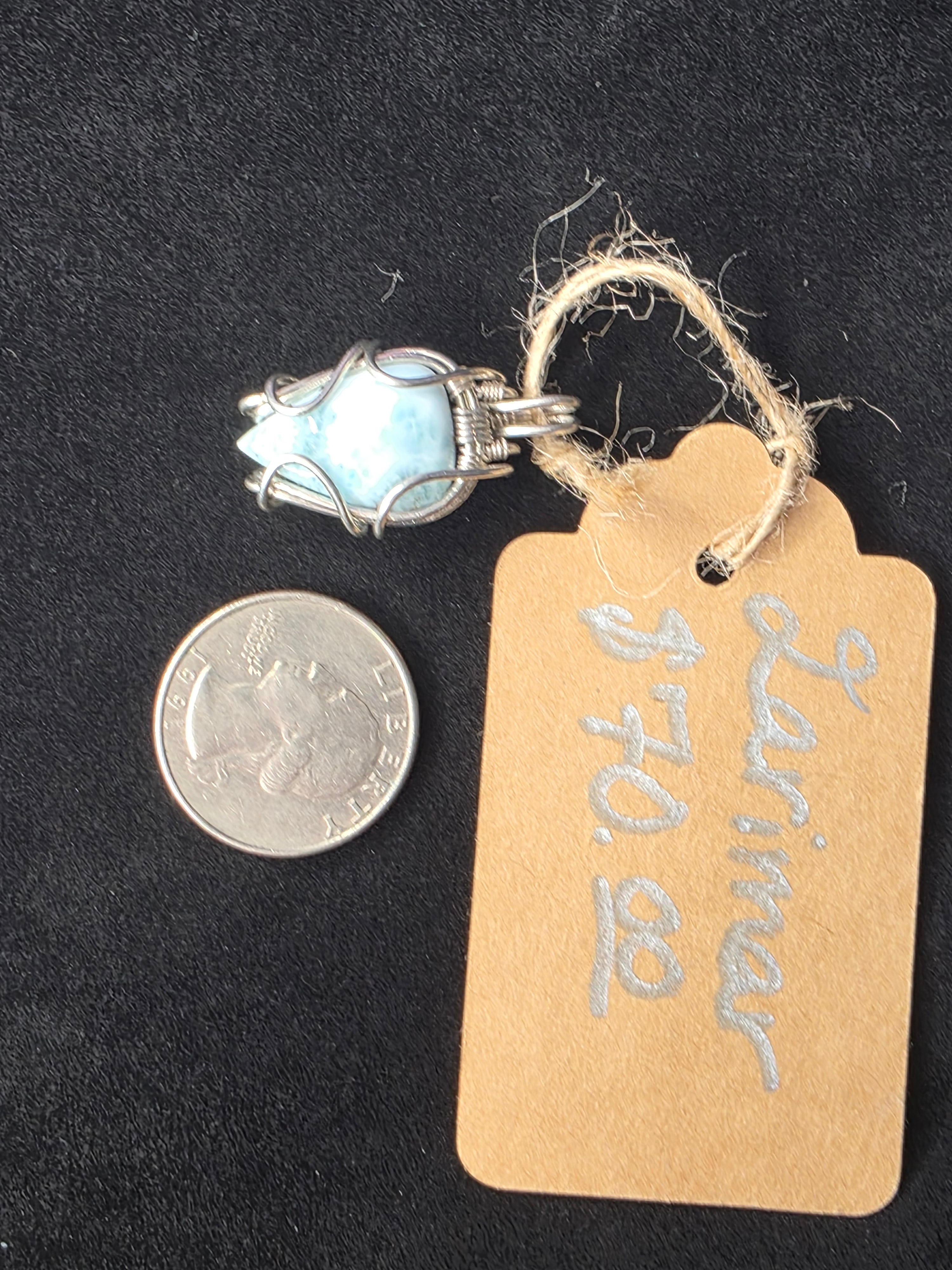 Larimar Mini Pendant