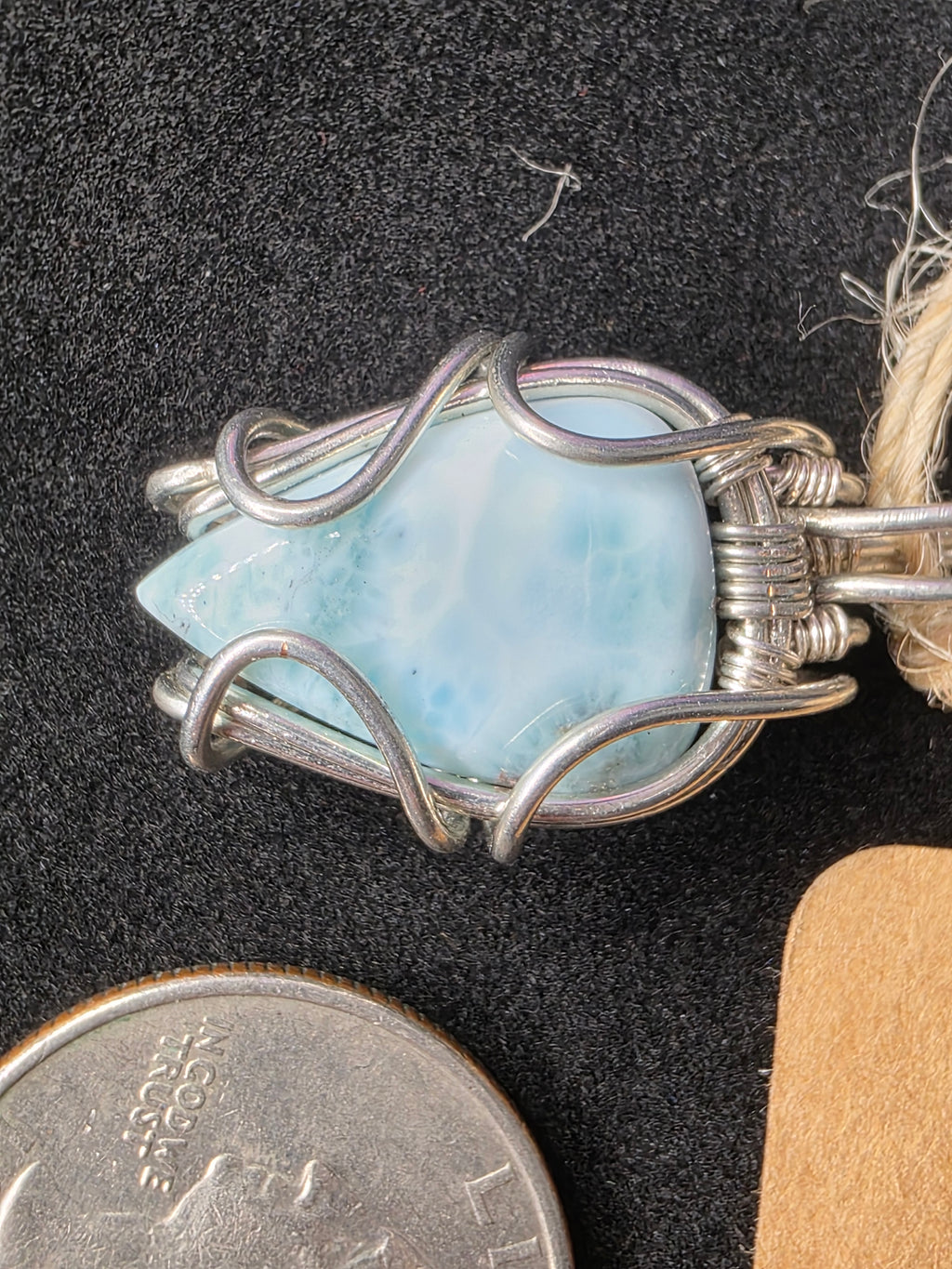 Larimar Mini Pendant