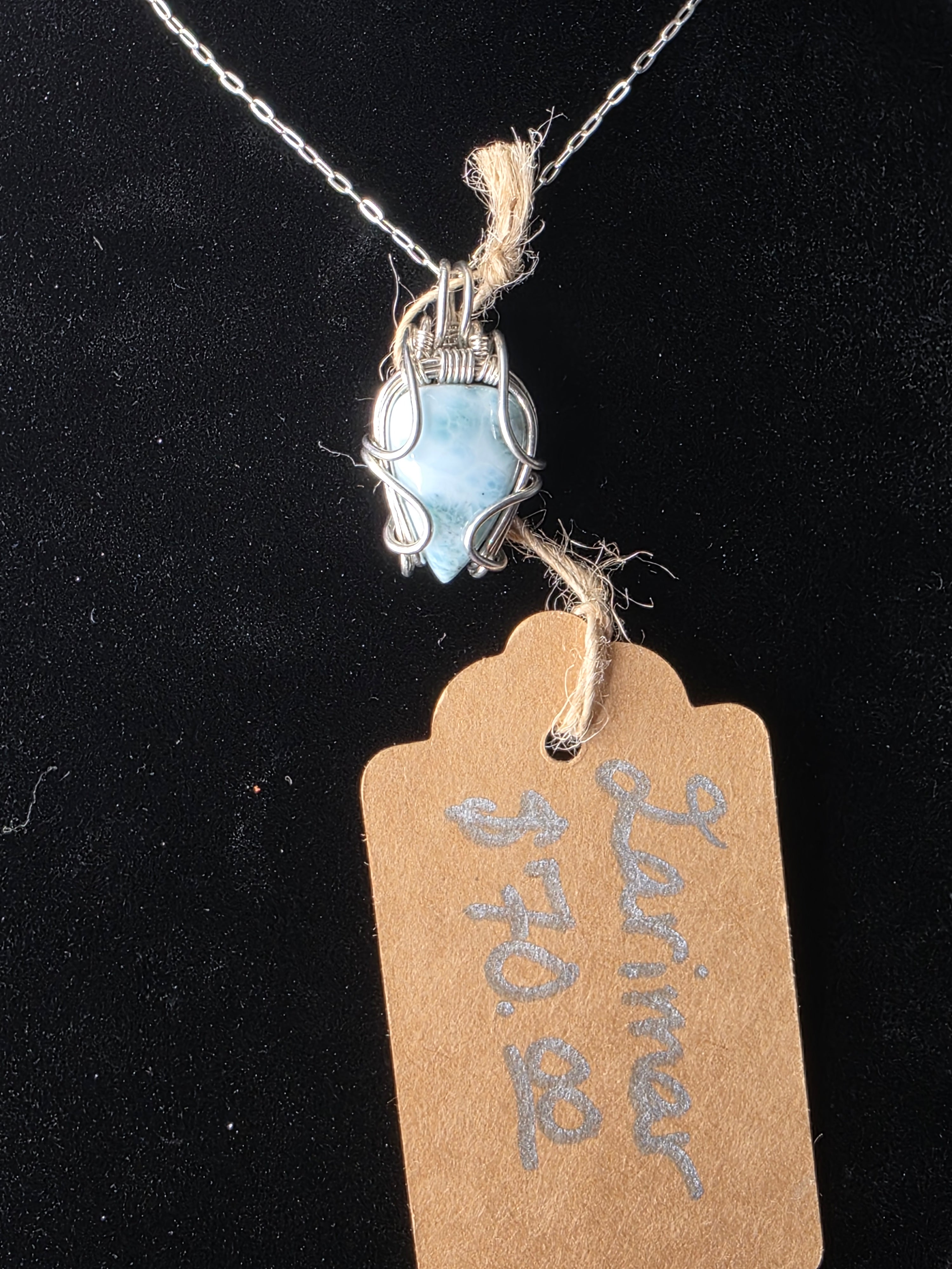 Larimar Mini Pendant