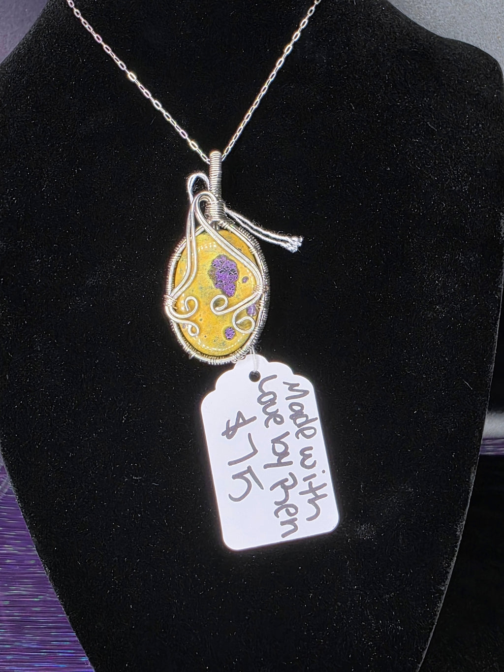 Atlantisite Oval Pendant