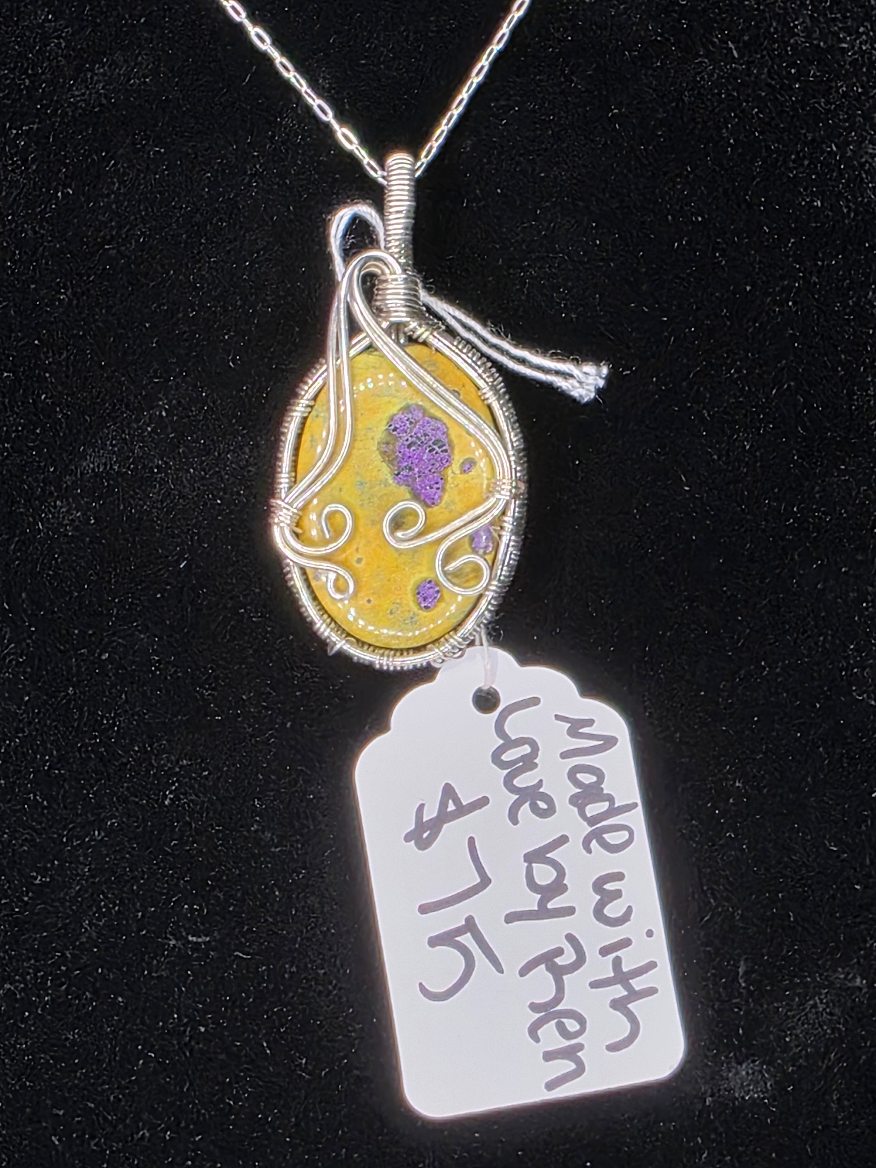 Atlantisite Oval Pendant