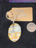 Banded Onyx Oval Pendant