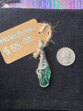 Malachite Mini Oval Pendant