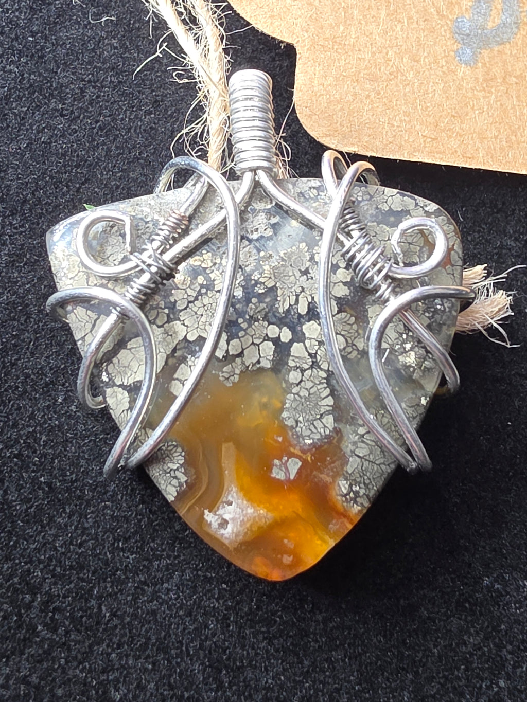 Marcasite Triangle Pendant