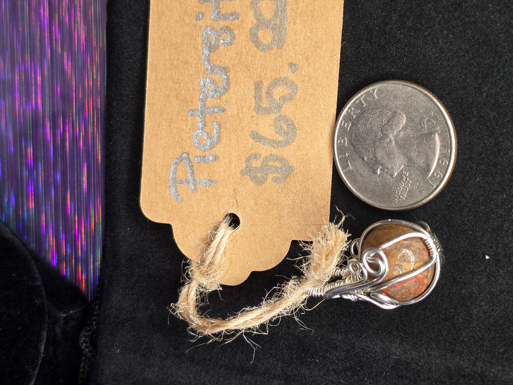 Pietersite Mini Sphere Pendant