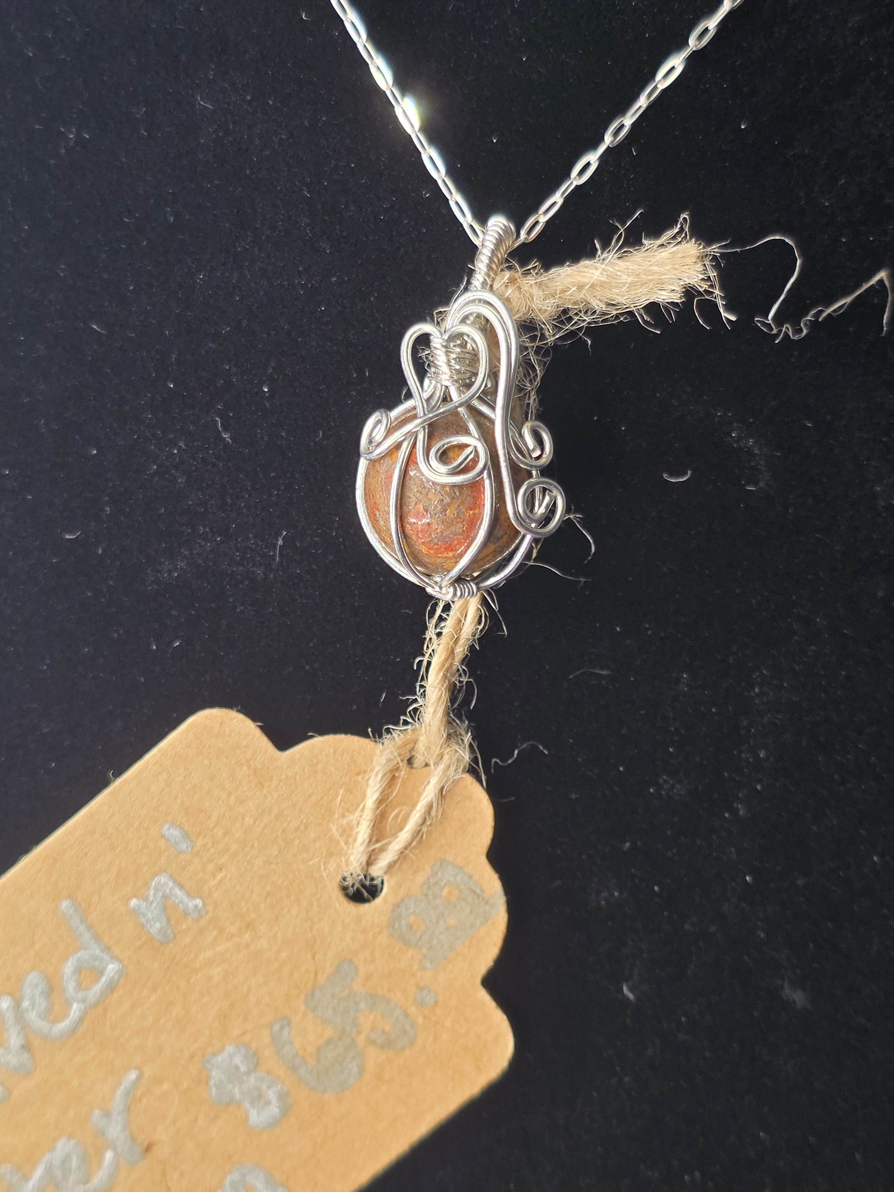 Pietersite Mini Sphere Pendant
