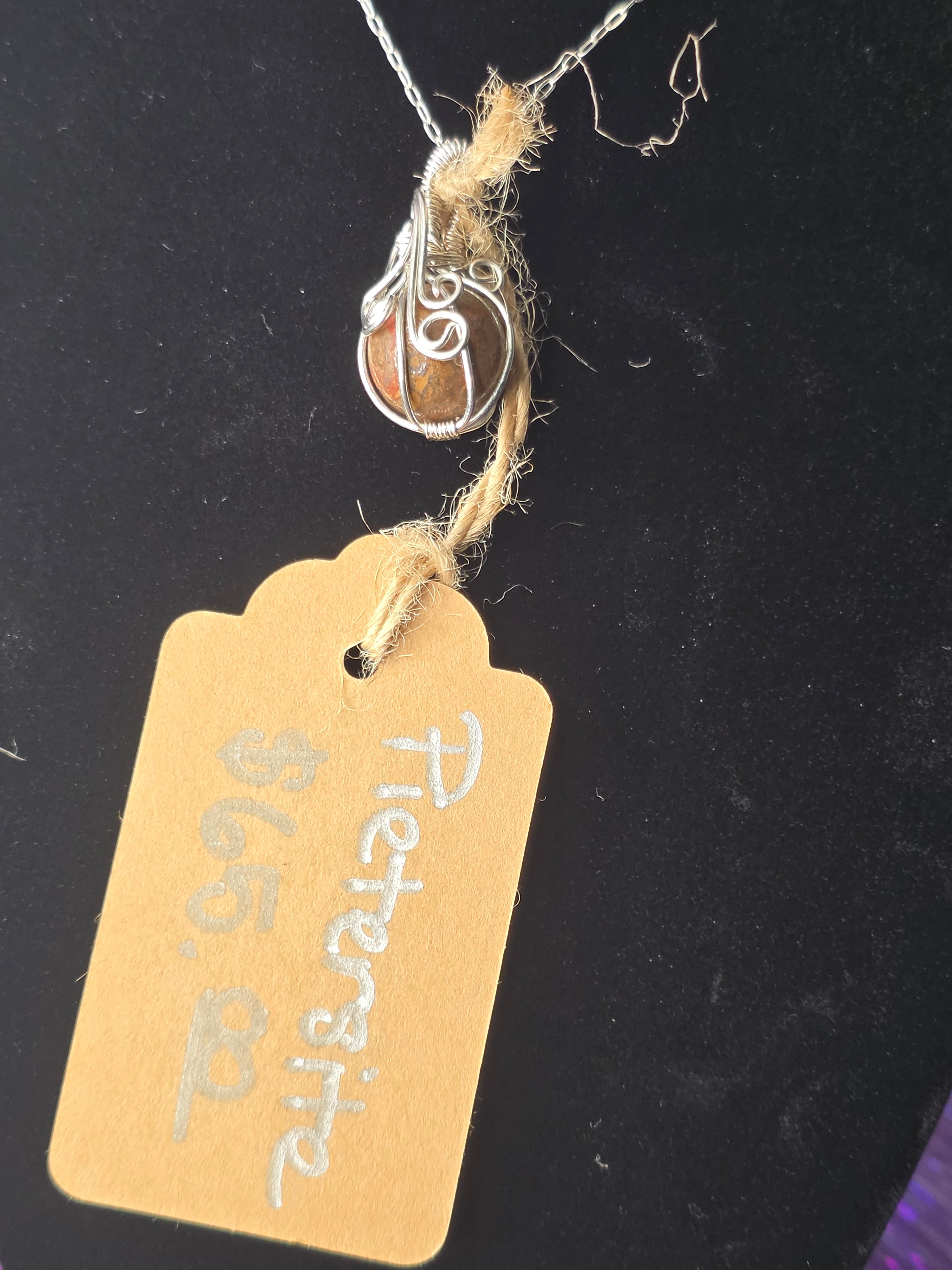 Pietersite Mini Sphere Pendant