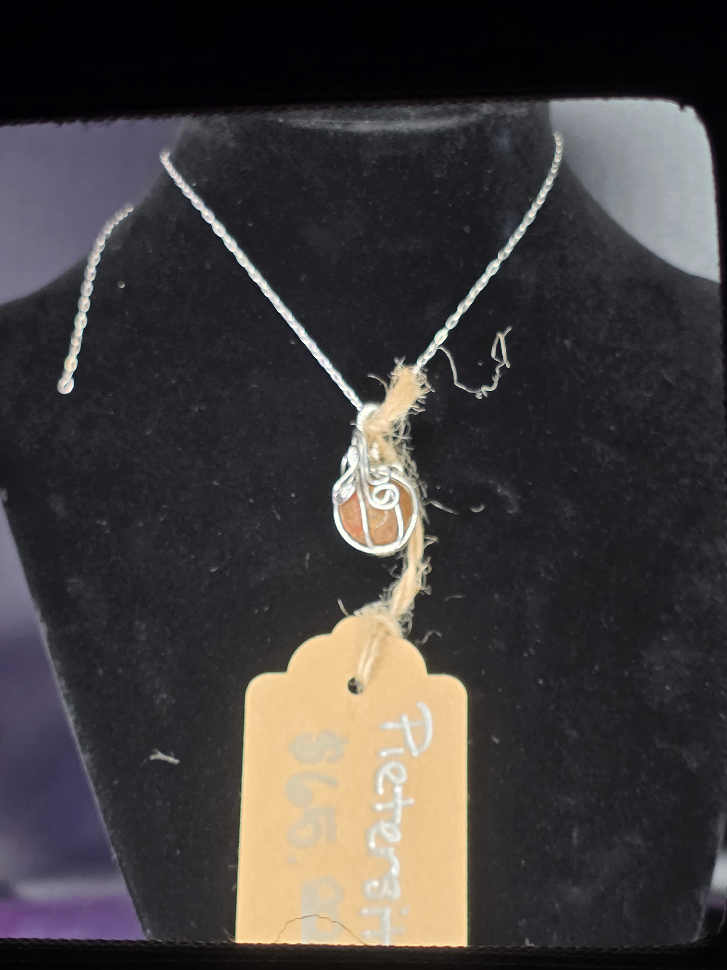 Pietersite Mini Sphere Pendant