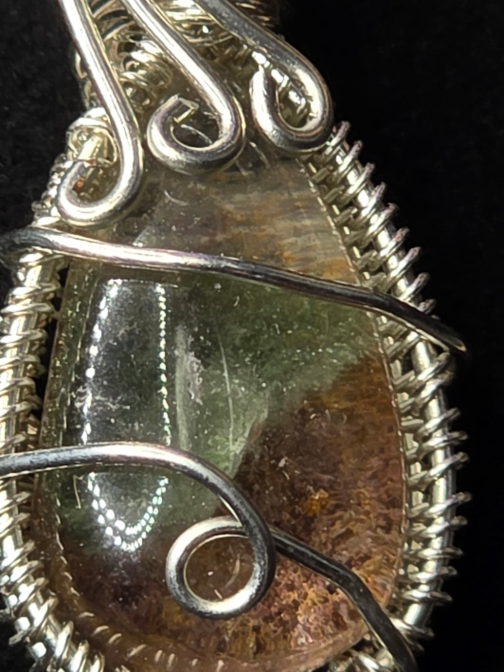 Garden Quartz Teardrop Pendant