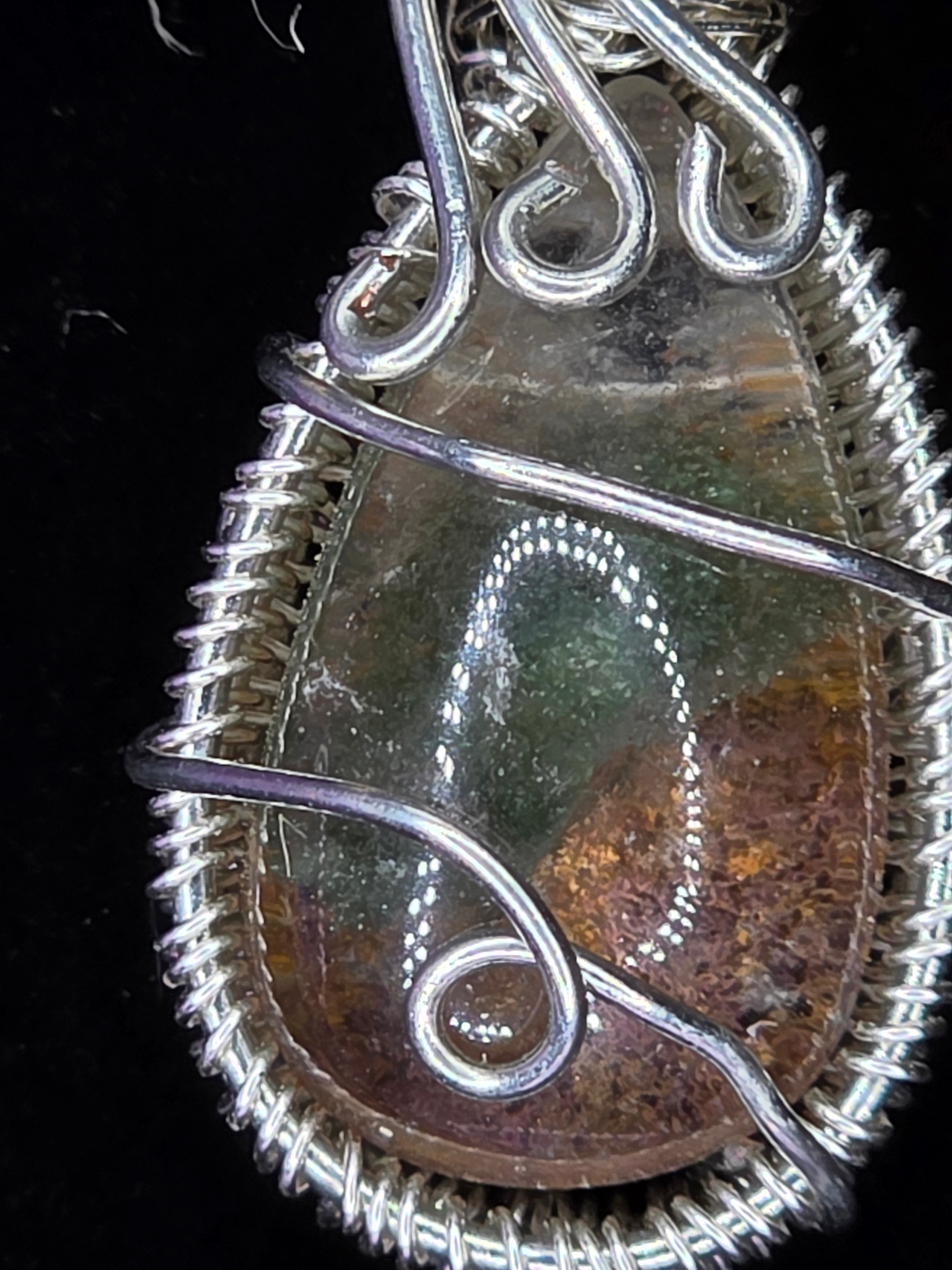Garden Quartz Teardrop Pendant