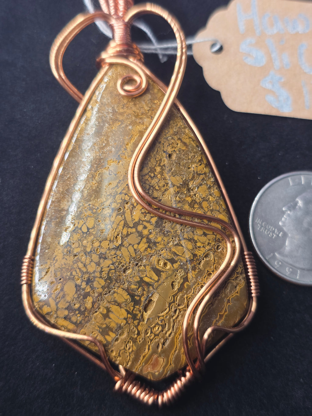 Hawk Slice Pendant