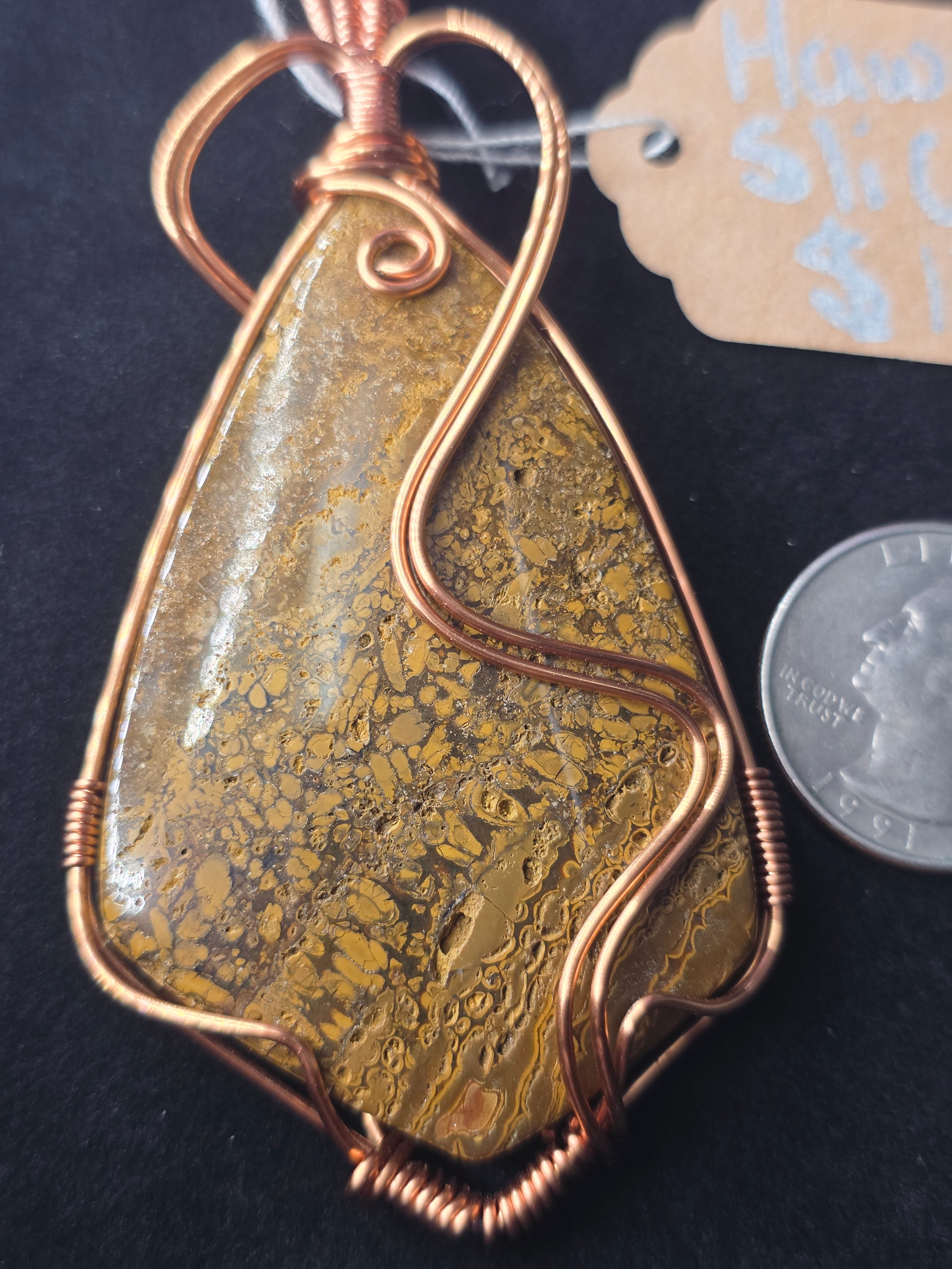 Hawk Slice Pendant