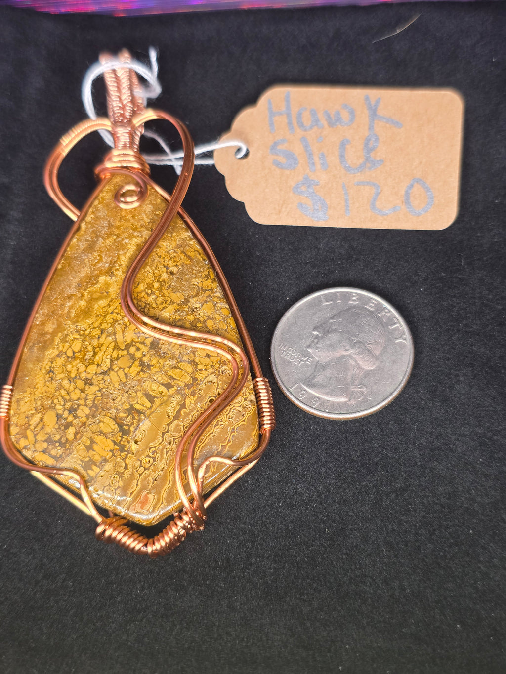 Hawk Slice Pendant