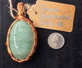 Green Aventurine Copper Pendant