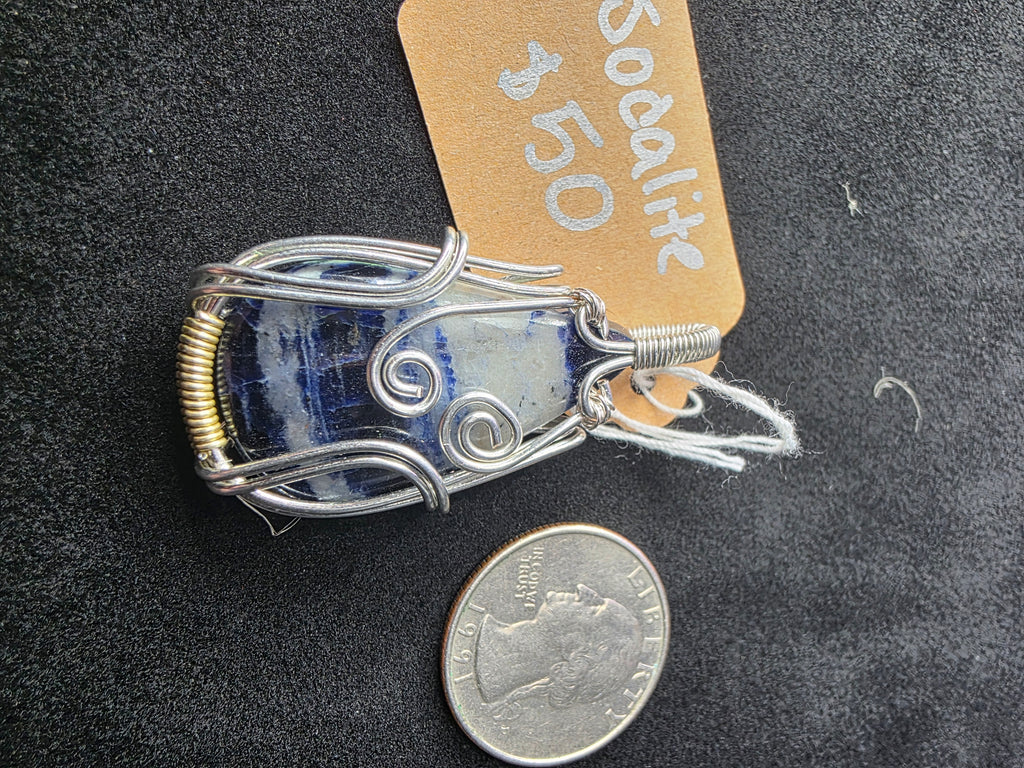 Sodalite Teardrop Pendant