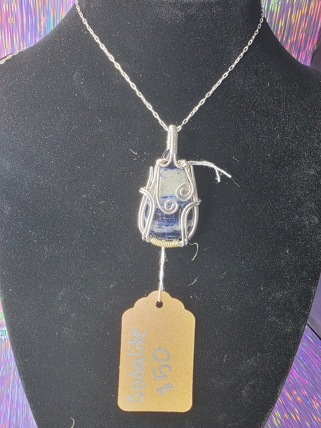 Sodalite Teardrop Pendant