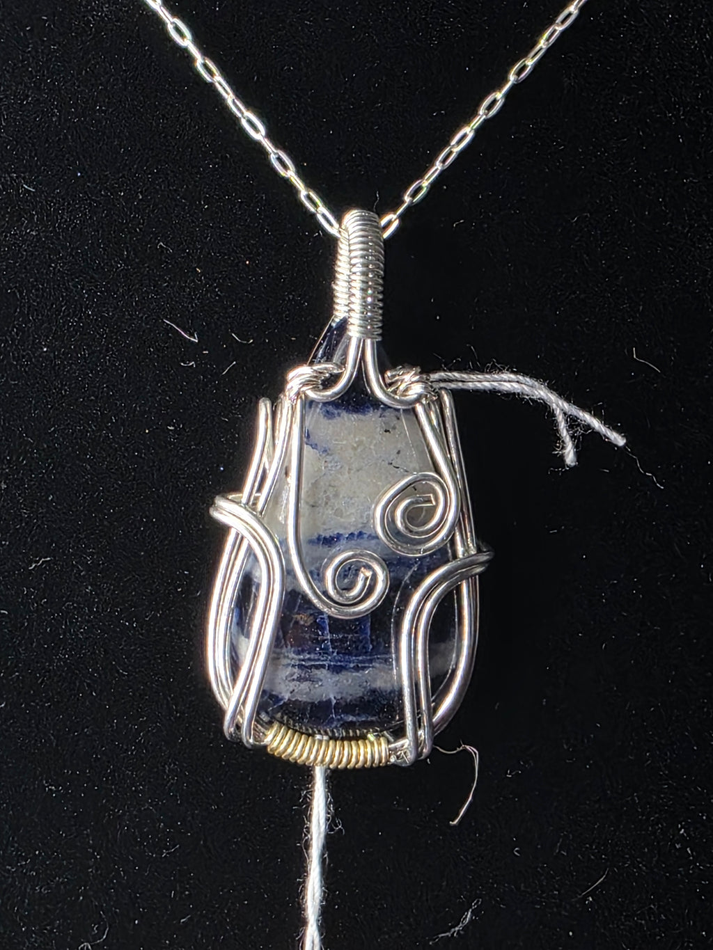 Sodalite Teardrop Pendant